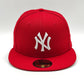 New Era New York Yankees 59 fifty roja