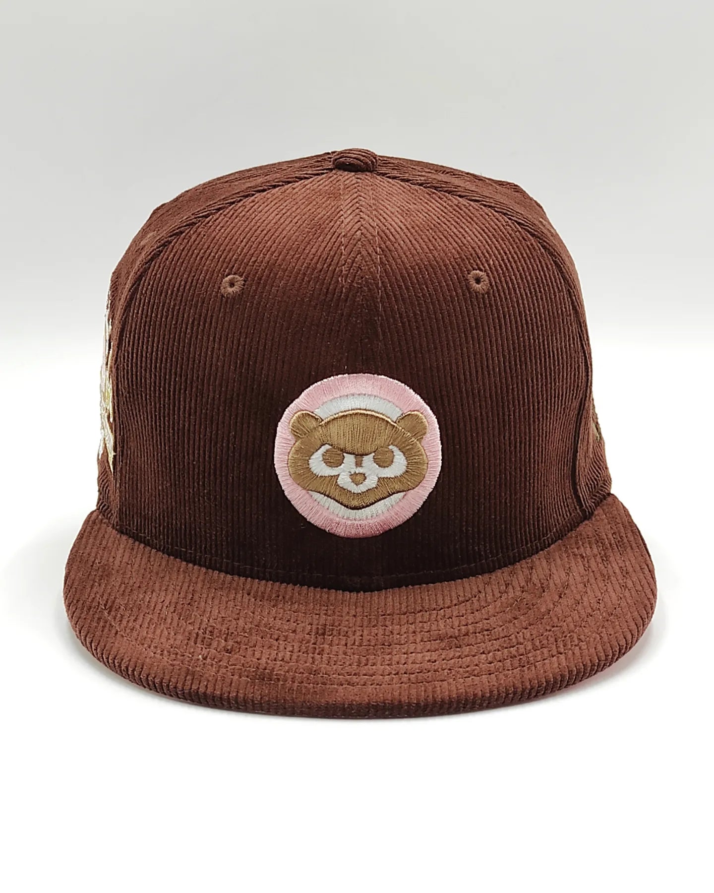 New Era Chicago Cubs All Star Game 1990 Coffe pink corduroy prime edition 59fifty fifted hat