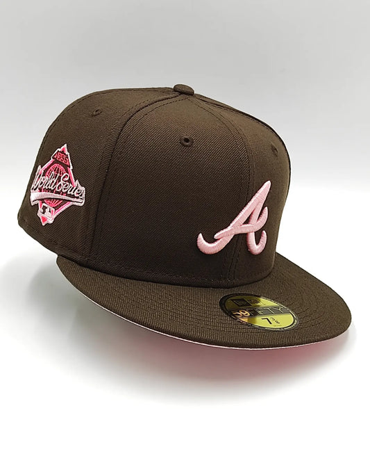 New Era  Atlanta Braves world series 1995 strawberry chocolate prime 59fifty