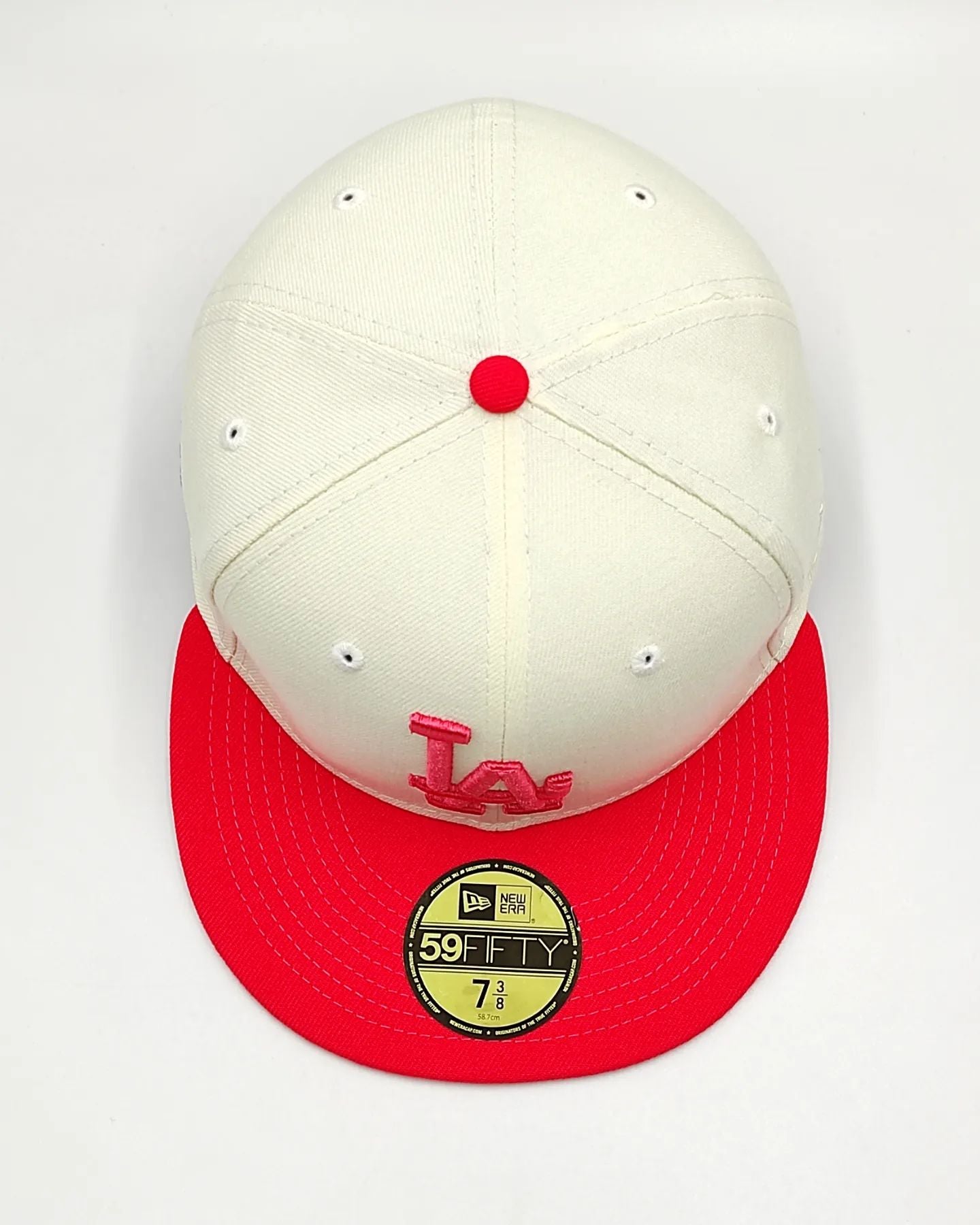 New Era Los Angeles Dodgers 100Th Anniversary Lava Cream Edition 59Fifty