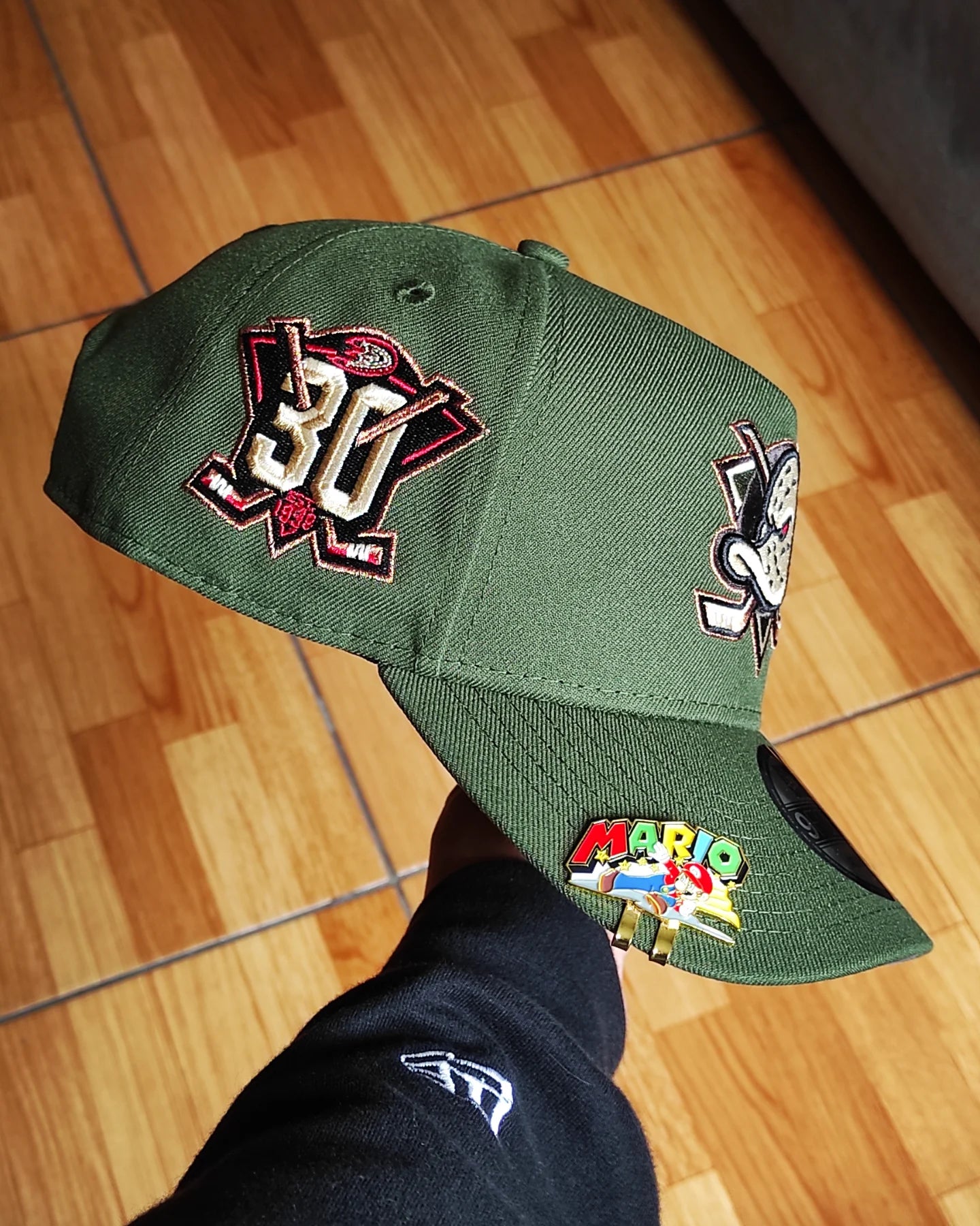 New Era Anaheim Ducks 30th Anniversary Horror Pack🔪  Green Edition 9Forty A Frame Snapback Hat