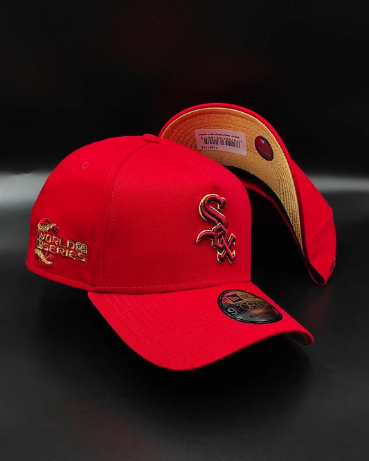 New era Chicago White Sox año del dragón 9 FORTY AFRAME color rojo🐉🈵