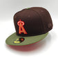 New Era California Angels all star game 1989 heavy copper two Tone edition 59fifty fitted hat