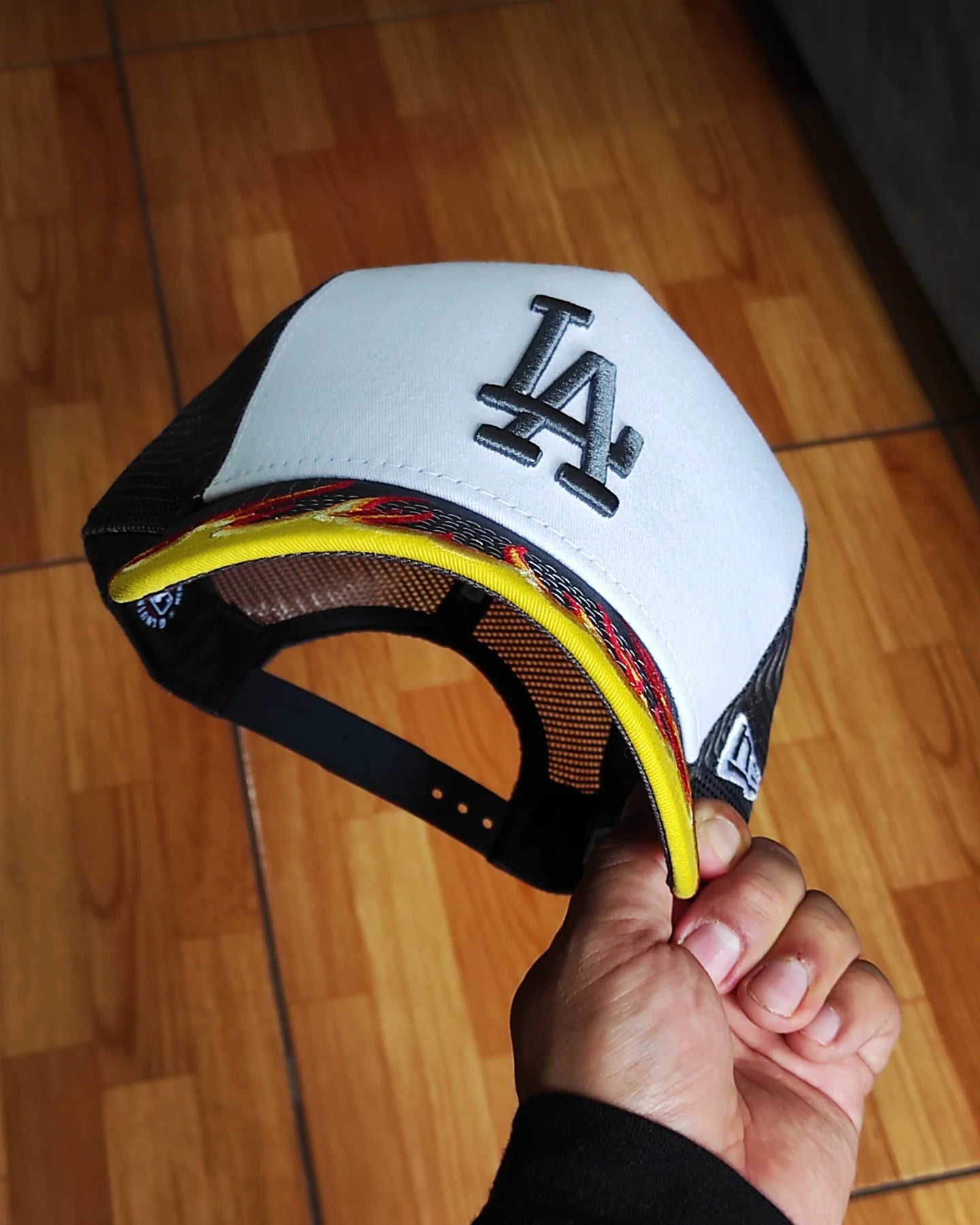 New Era colección flame 🔥 Los Angeles Dodgers 9 FORTY A-FRAME Trucker