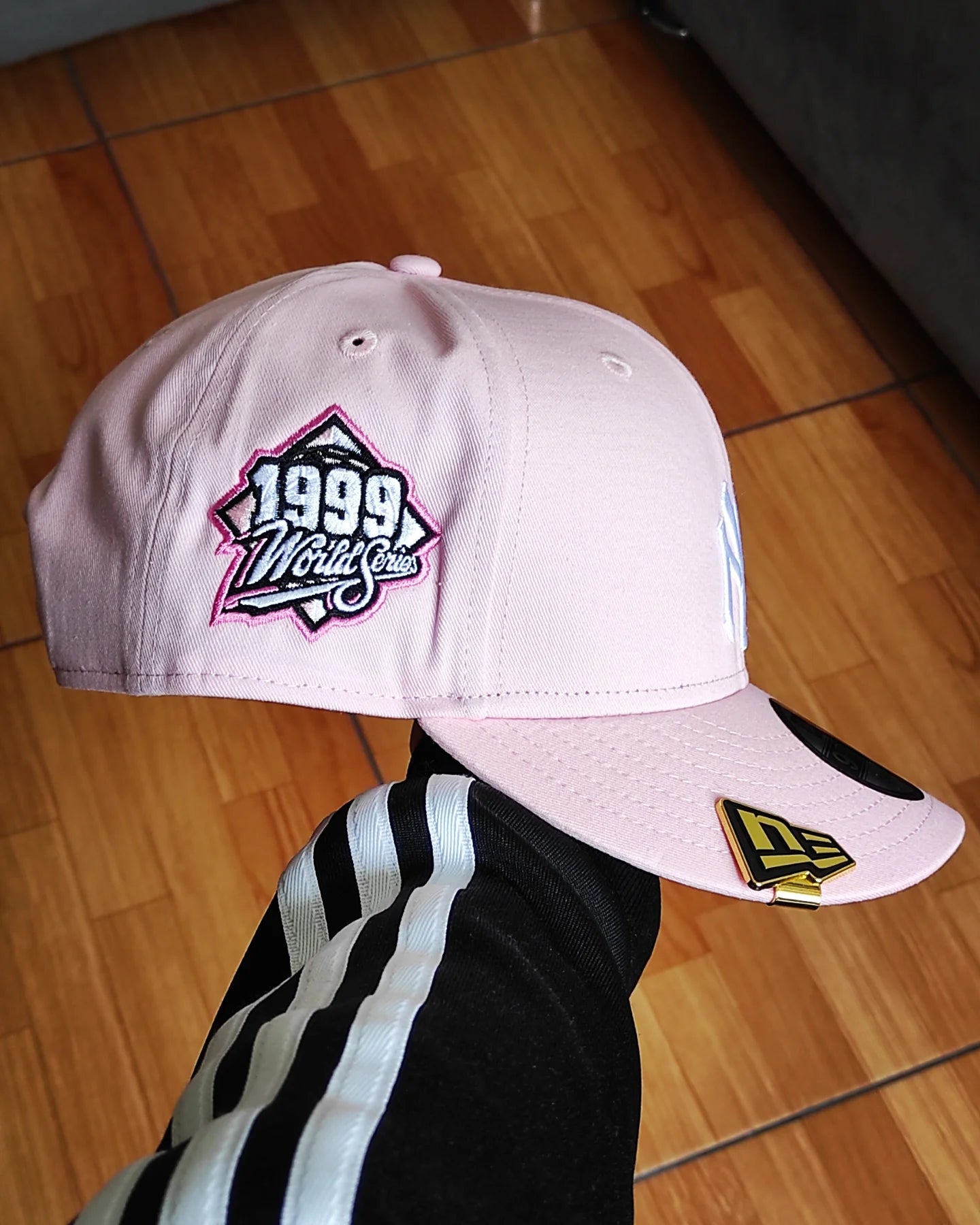 New Era New York Yankees 1999 world series colección Liberty 🗽 9 FIFTY Snapback - pink