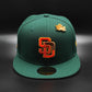 New Era 59fifty San Diego Padres MLB colección LEAFY 🍁