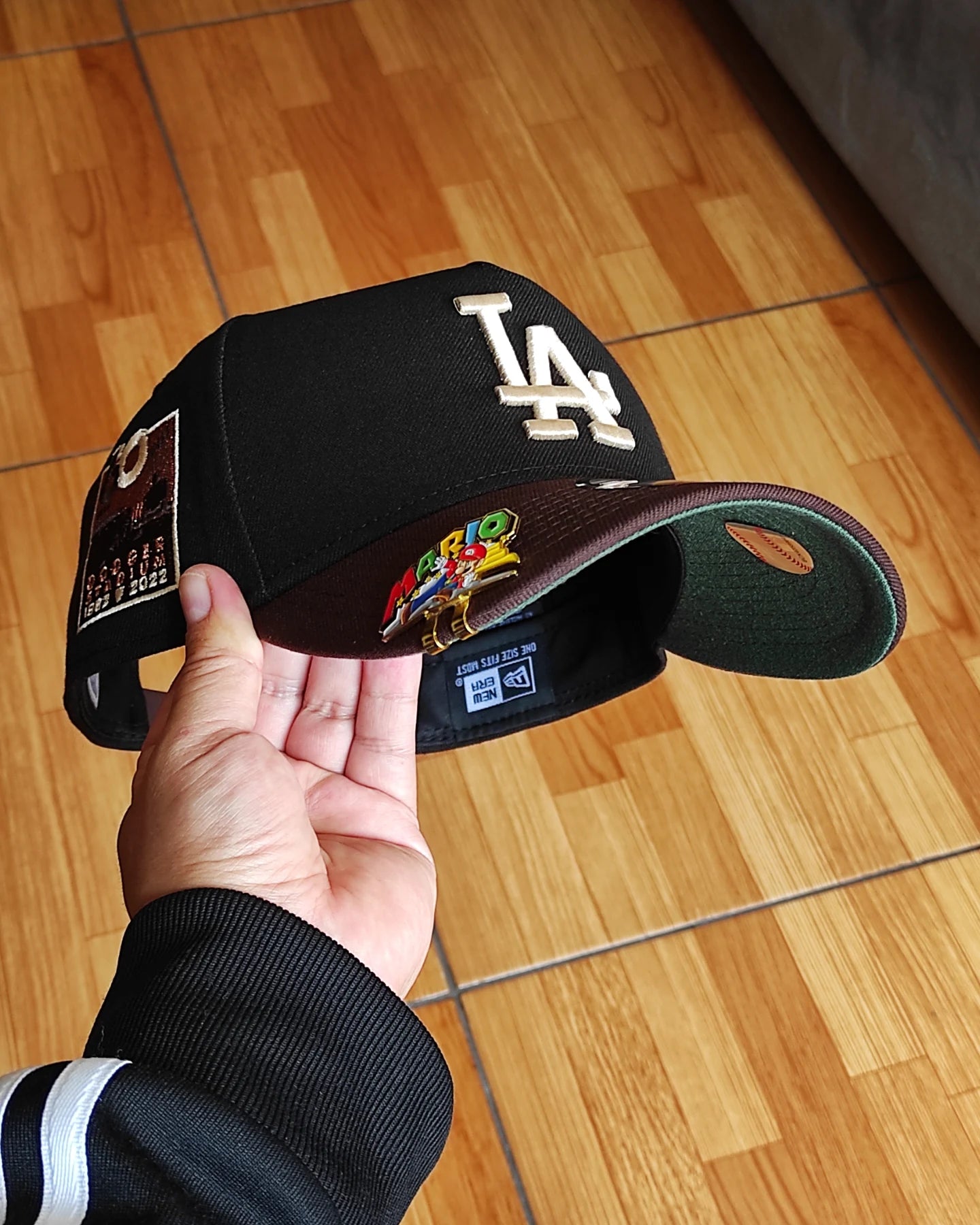 New Era Los Angeles Dodgers 60th aniversario two tone 9forty a-frame snapback