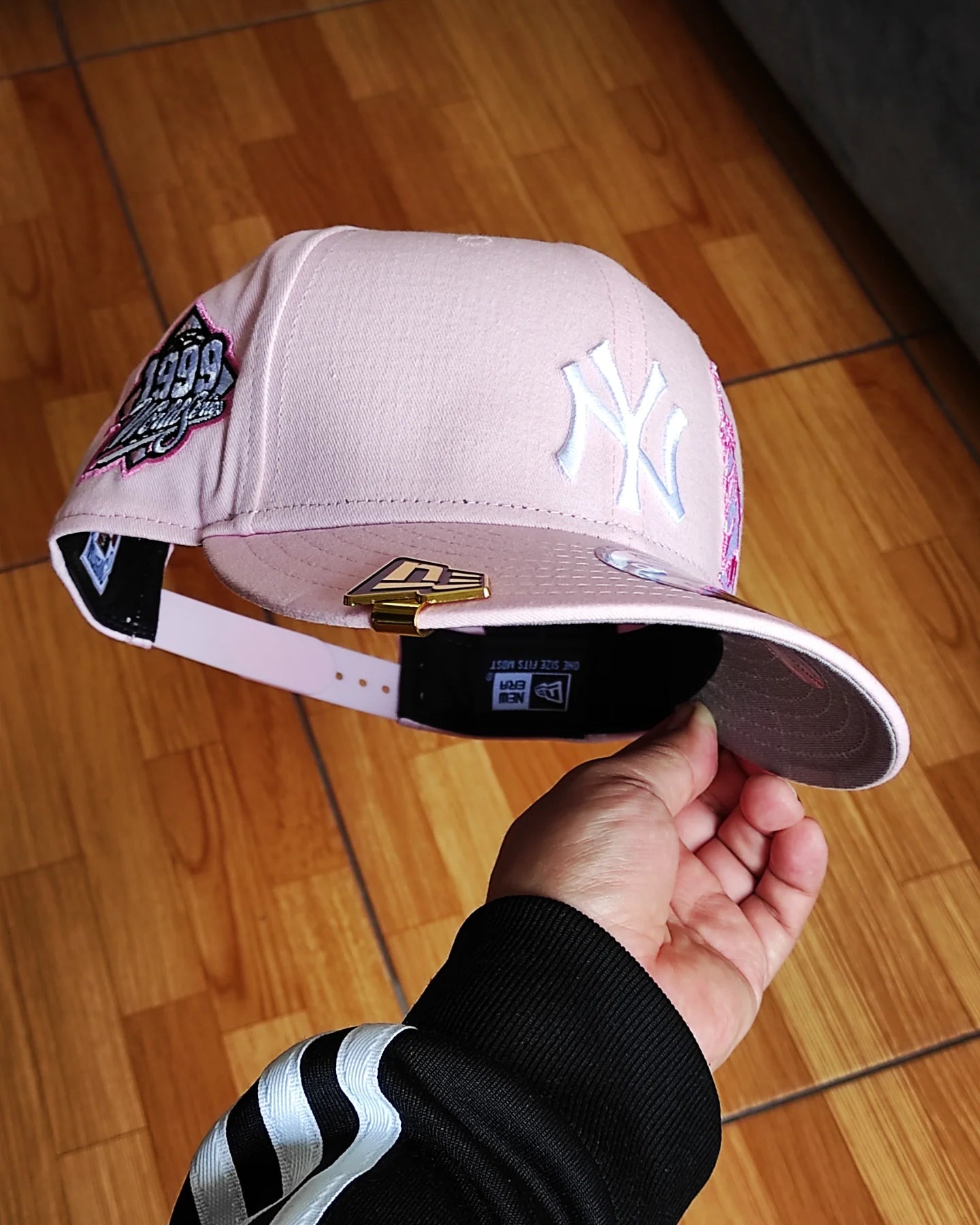 New Era New York Yankees 1999 world series colección Liberty 🗽 9 FIFTY Snapback - pink