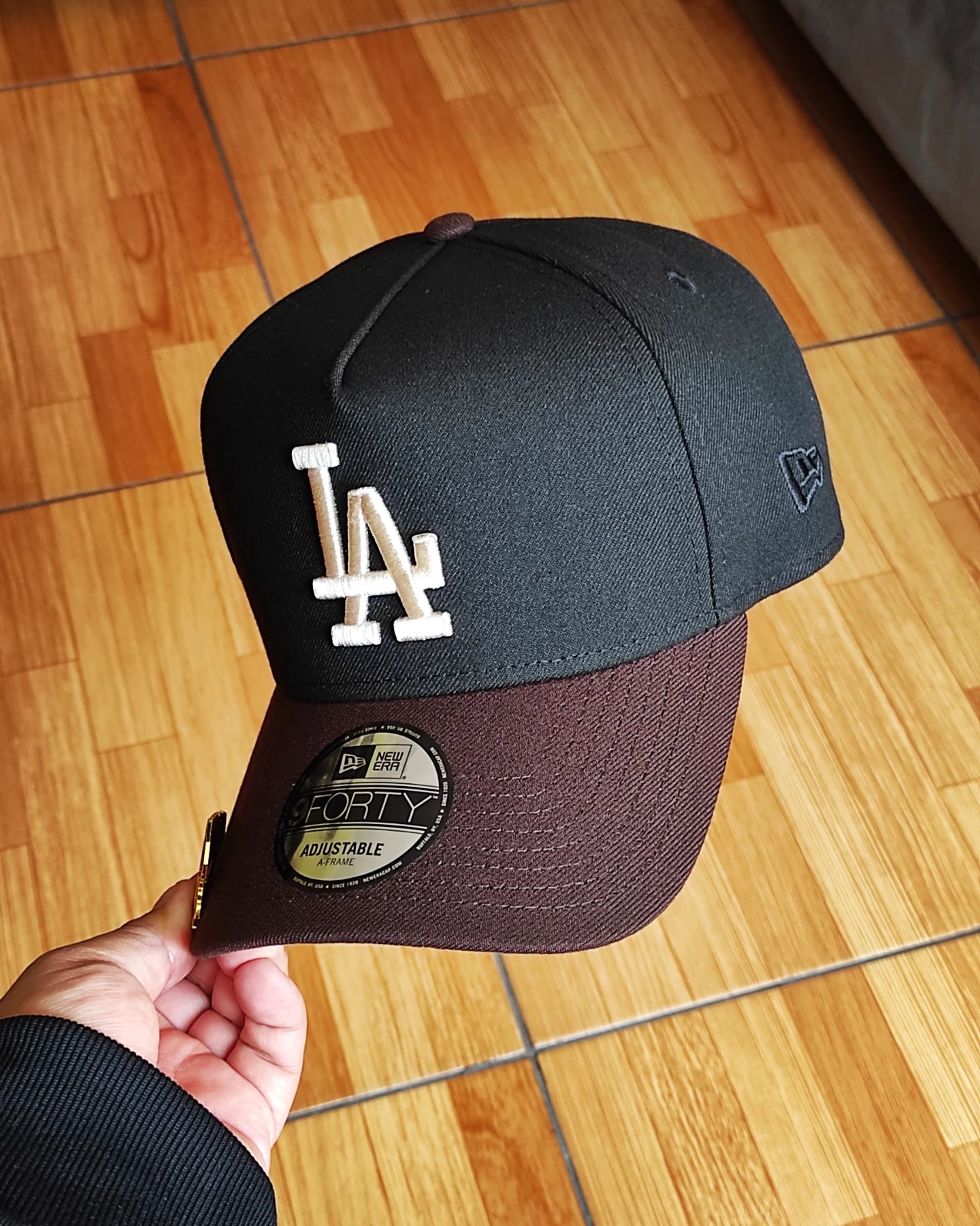 New Era Los Angeles Dodgers 60th aniversario two tone 9forty a-frame snapback