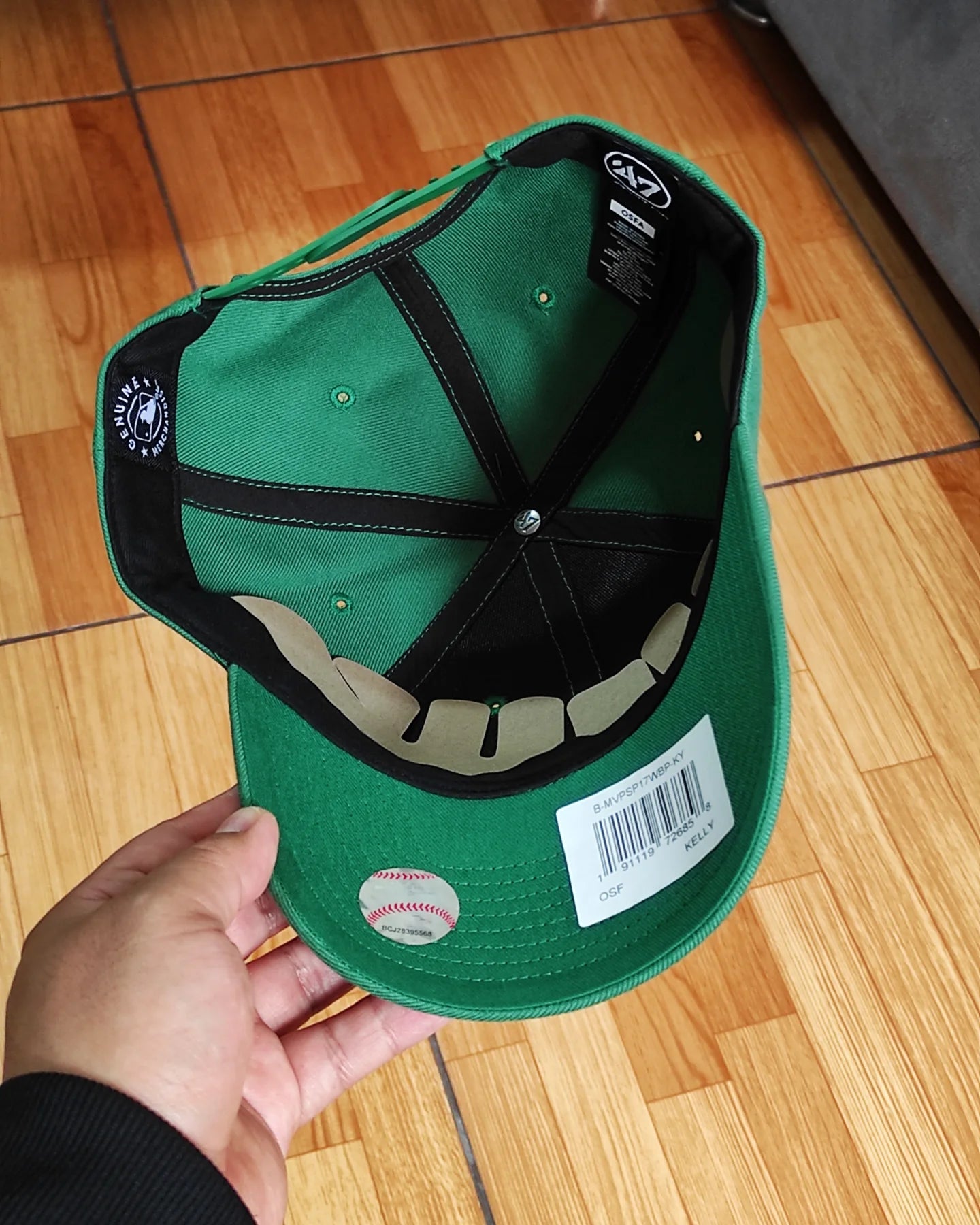 47brand New York Yankees Green mvp Snapback