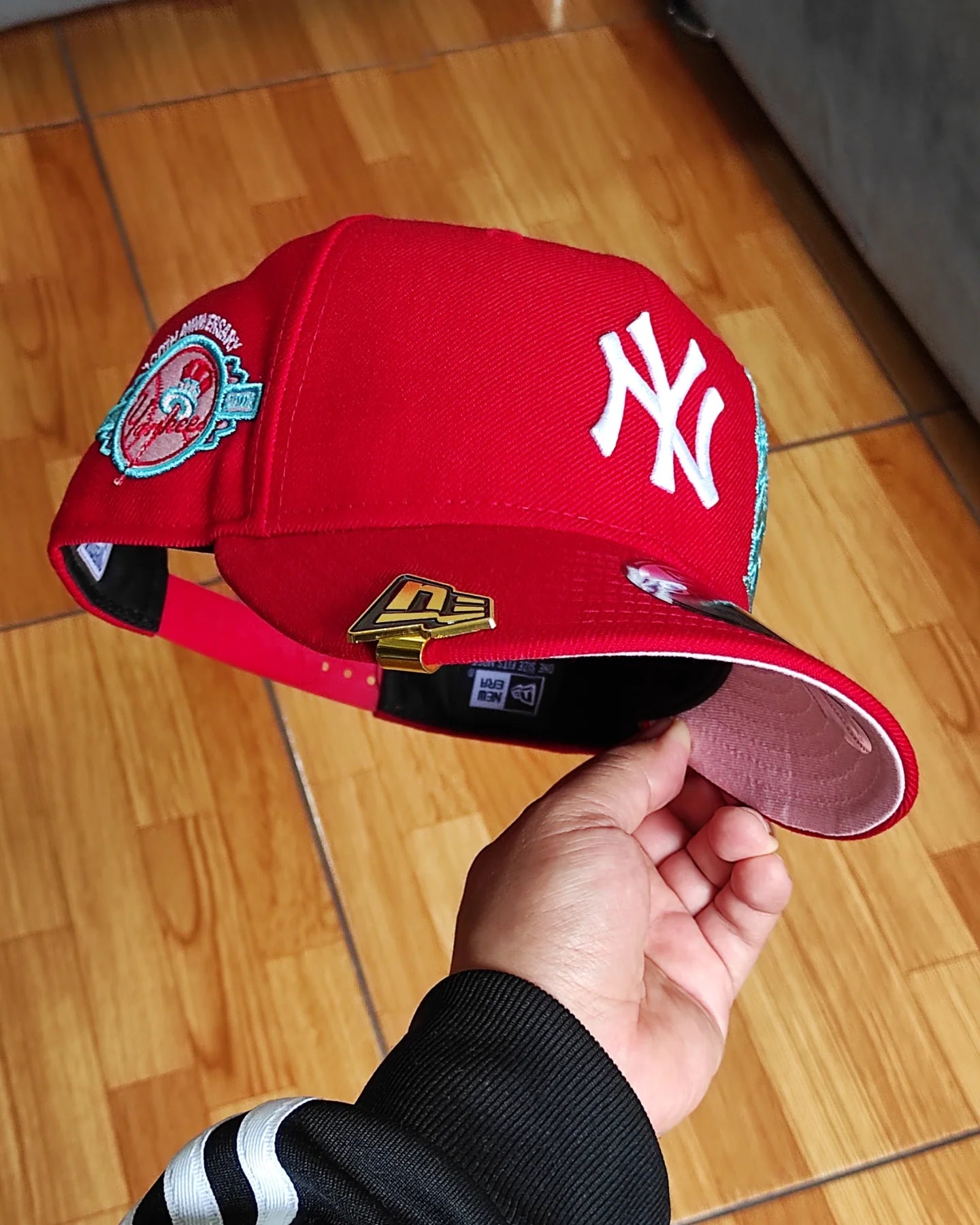 New Era New York Yankees 100th aniversario colección Liberty 🗽 9FIFTY Snapback - rojo