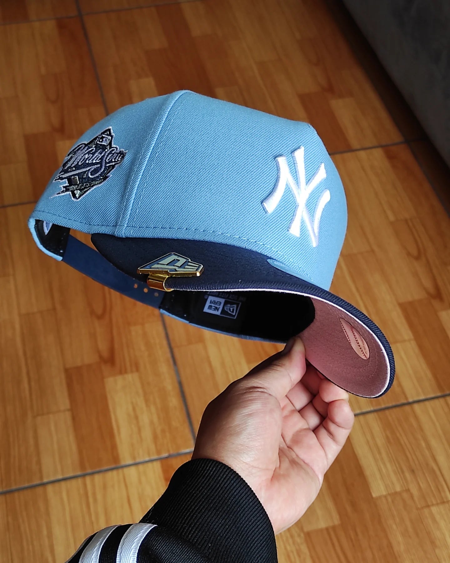 New Era New York Yankees World series 1999 SKY/Blue  Two tone 9FIFTY A-FRAME Snapback