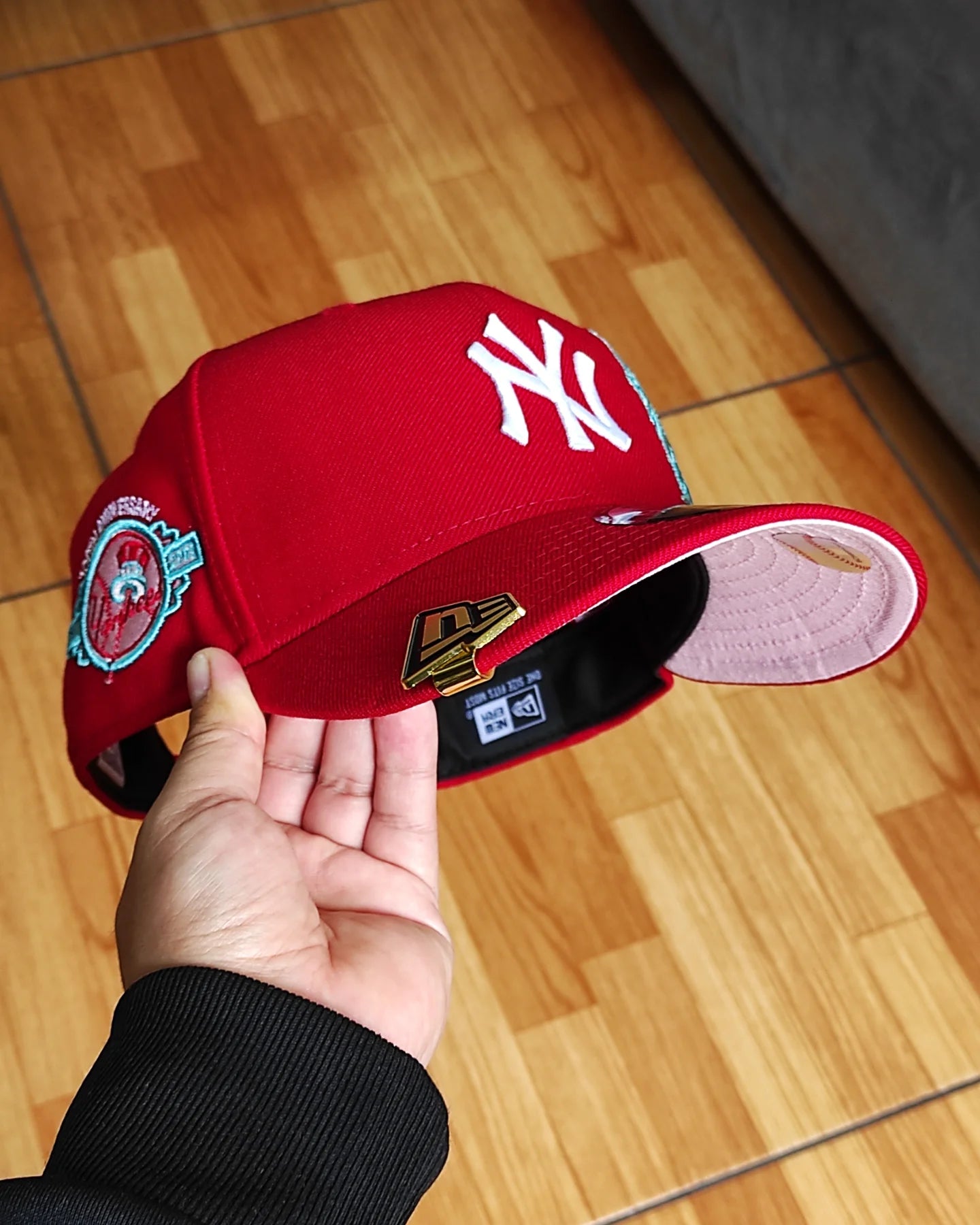 New Era New York Yankees 100th aniversario colección Liberty 🗽 9FIFTY Snapback - rojo