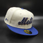 New Era 59 FIFTY Chaín stitch New York Mets - white - royal