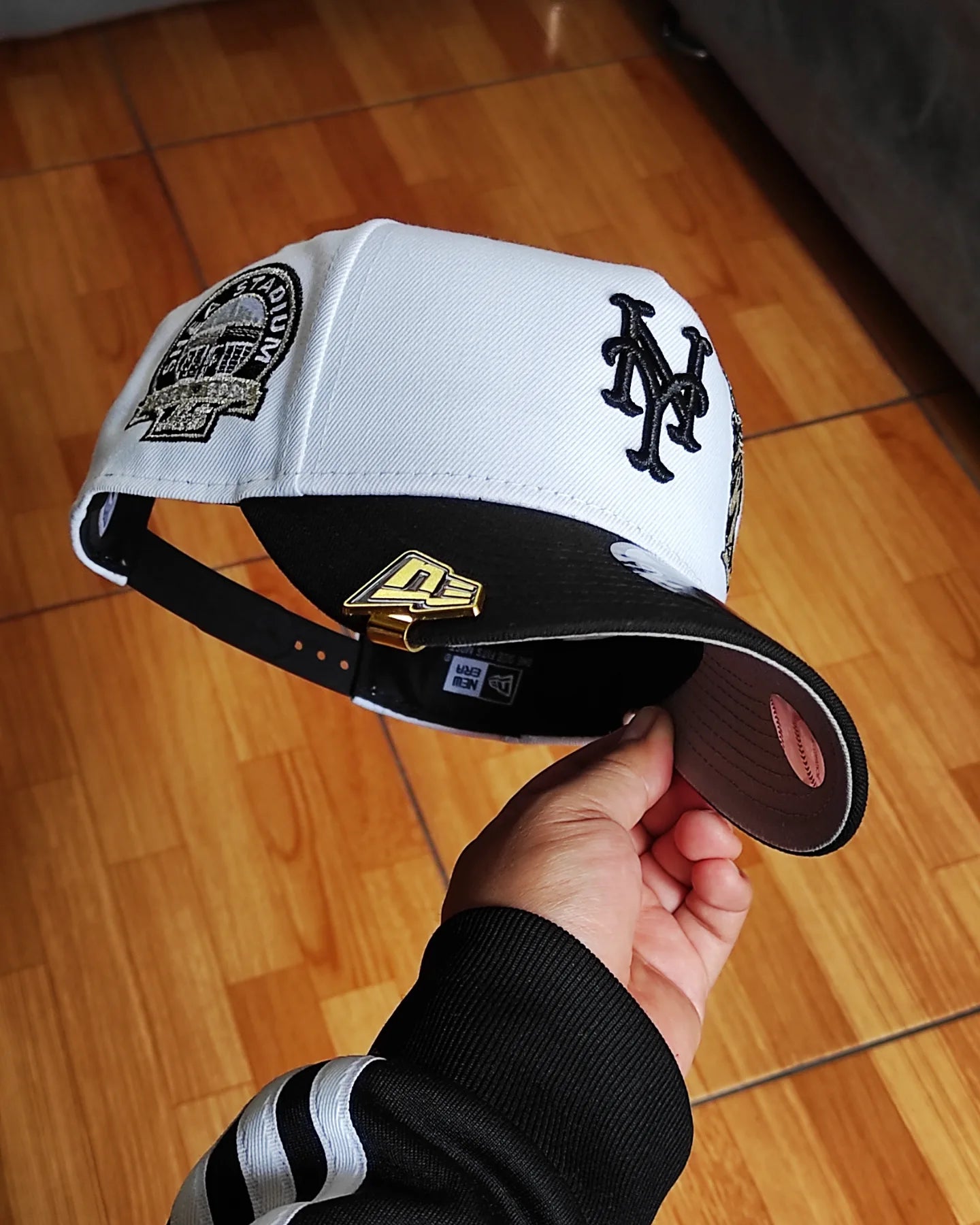 New Era New York Mets blanco negro LIBERTY 🗽 9forty a-frame