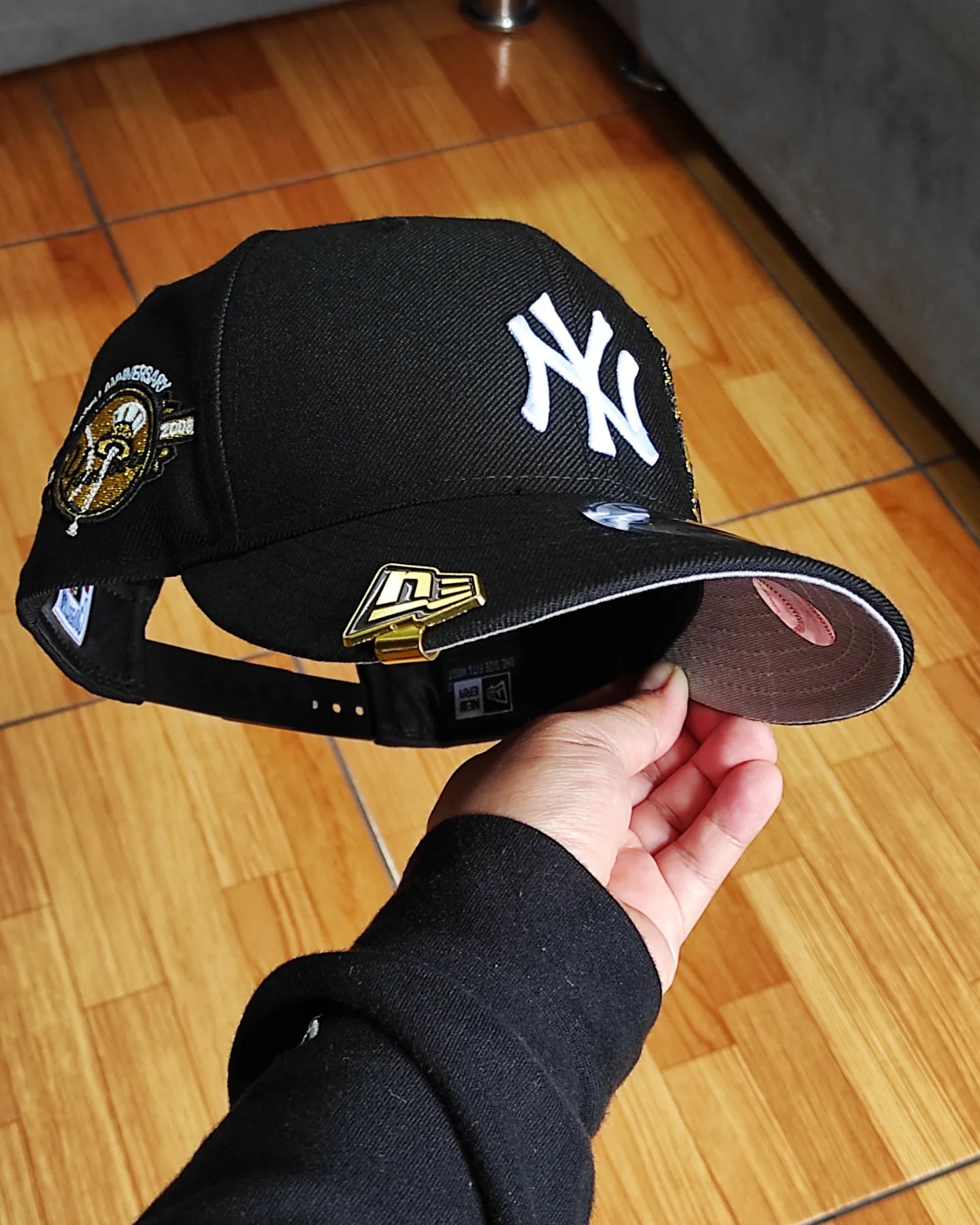 New Era New York Yankees 100th aniversario series colección Liberty 🗽 9 FIFTY Snapback - negro