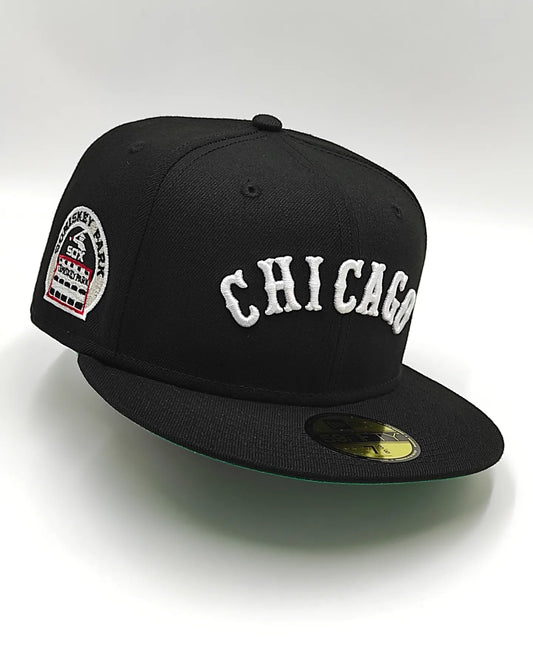 New Era Chicago White Sox comiskey park black throwback edition 59fifty fitted hat