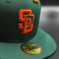 New Era 59fifty San Diego Padres MLB colección LEAFY 🍁
