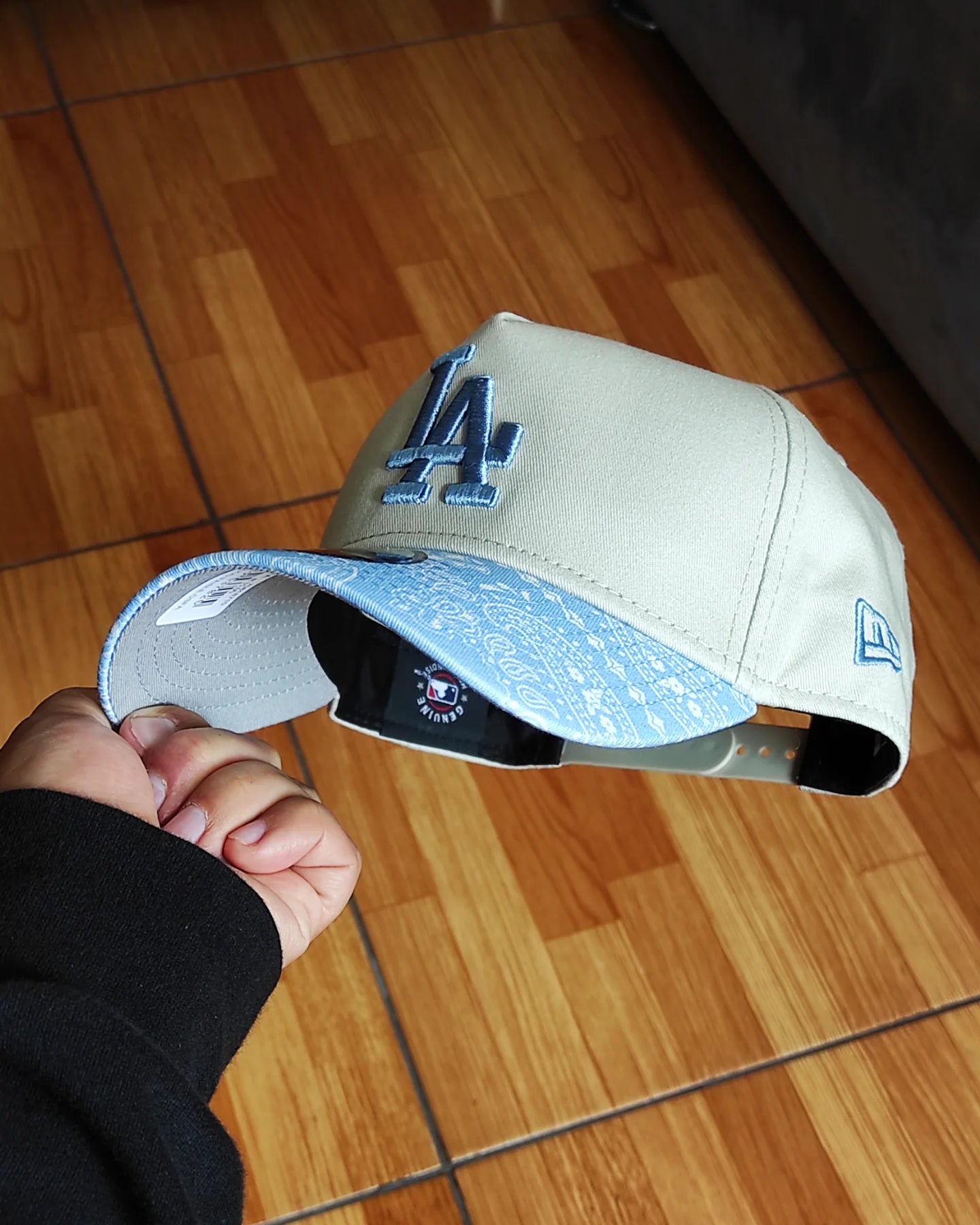 New Era Los Angeles Dodgers Paisley 9forty a-frame snapback