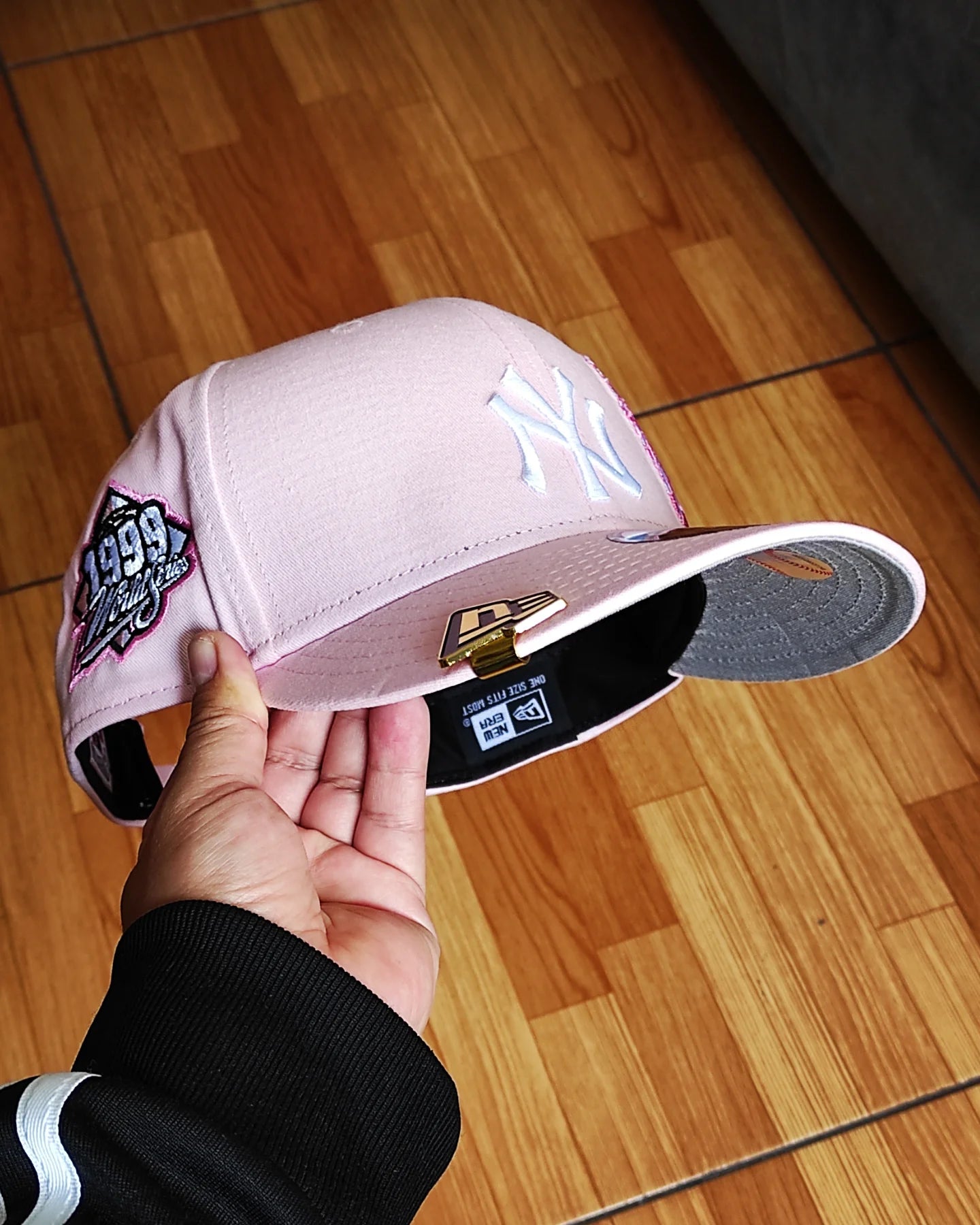 New Era New York Yankees 1999 world series colección Liberty 🗽 9 FIFTY Snapback - pink