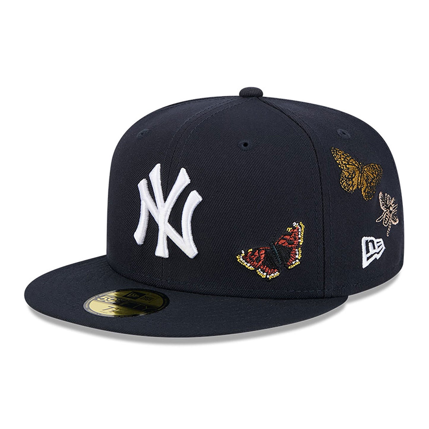 Navy Felt New York Yankees Gray Bottom New Era 59Fifty Fitted