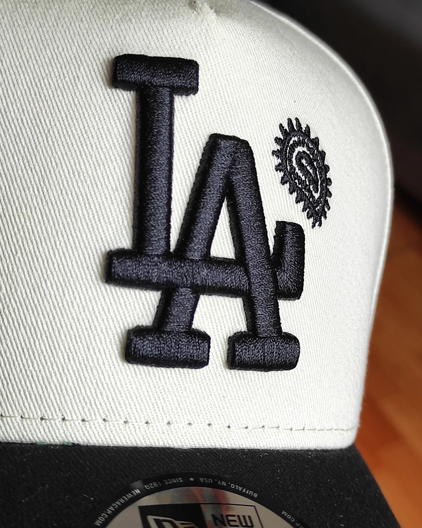 New Era Los Angeles Dodgers paisley two tone 9forty a-frame snapback