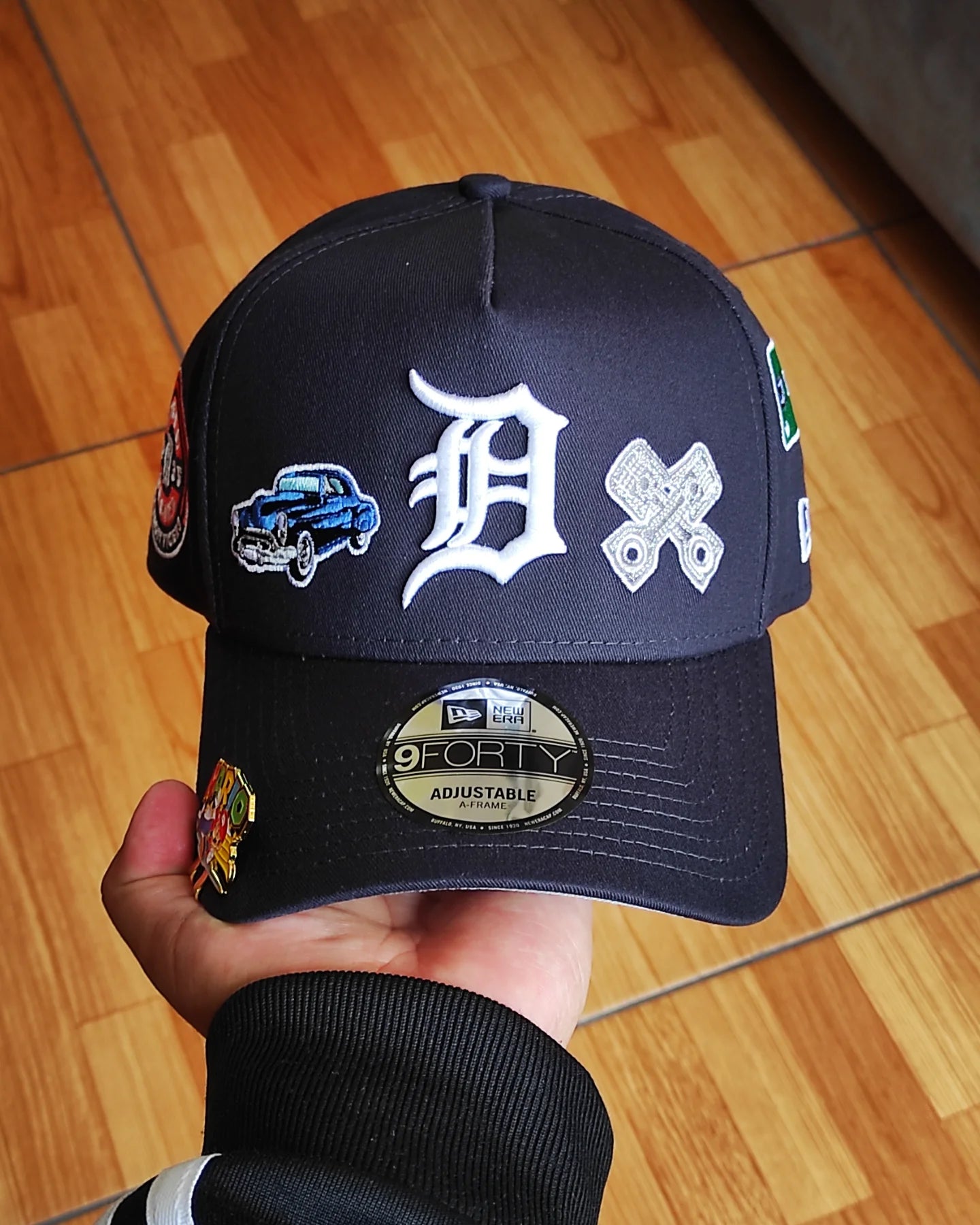 New Era Detroit Tigers city transt 🚦🚙 navy 9 forty A-FRAME