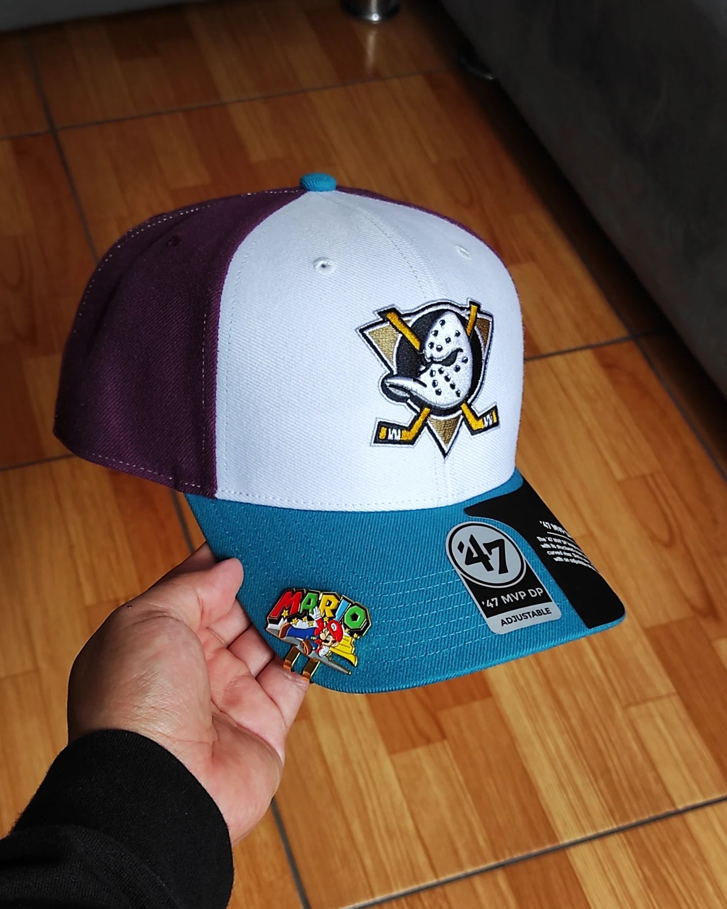 47BRAND Anaheim Ducks cold zone snapback