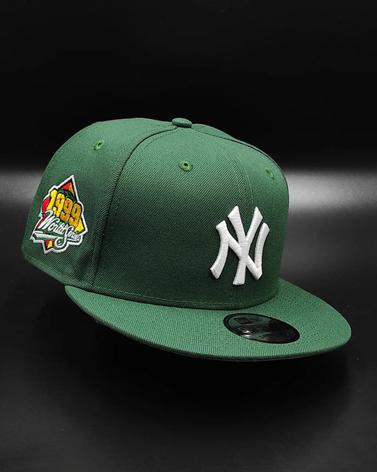 New Era New York Yankees world series 1999 verde oscuro 9 FIFTY Snapback