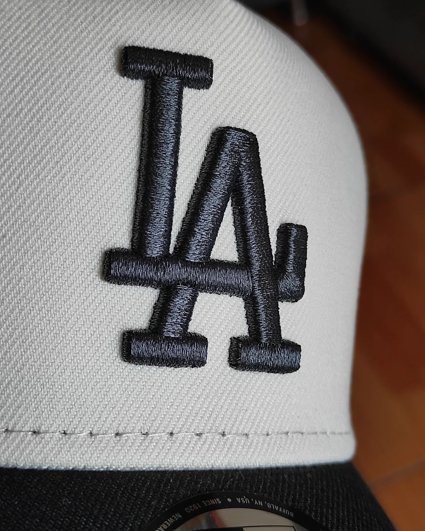 New Era Los Angeles Dodgers 100 TH aniversario Chrome black 9 Forty A-FRAME