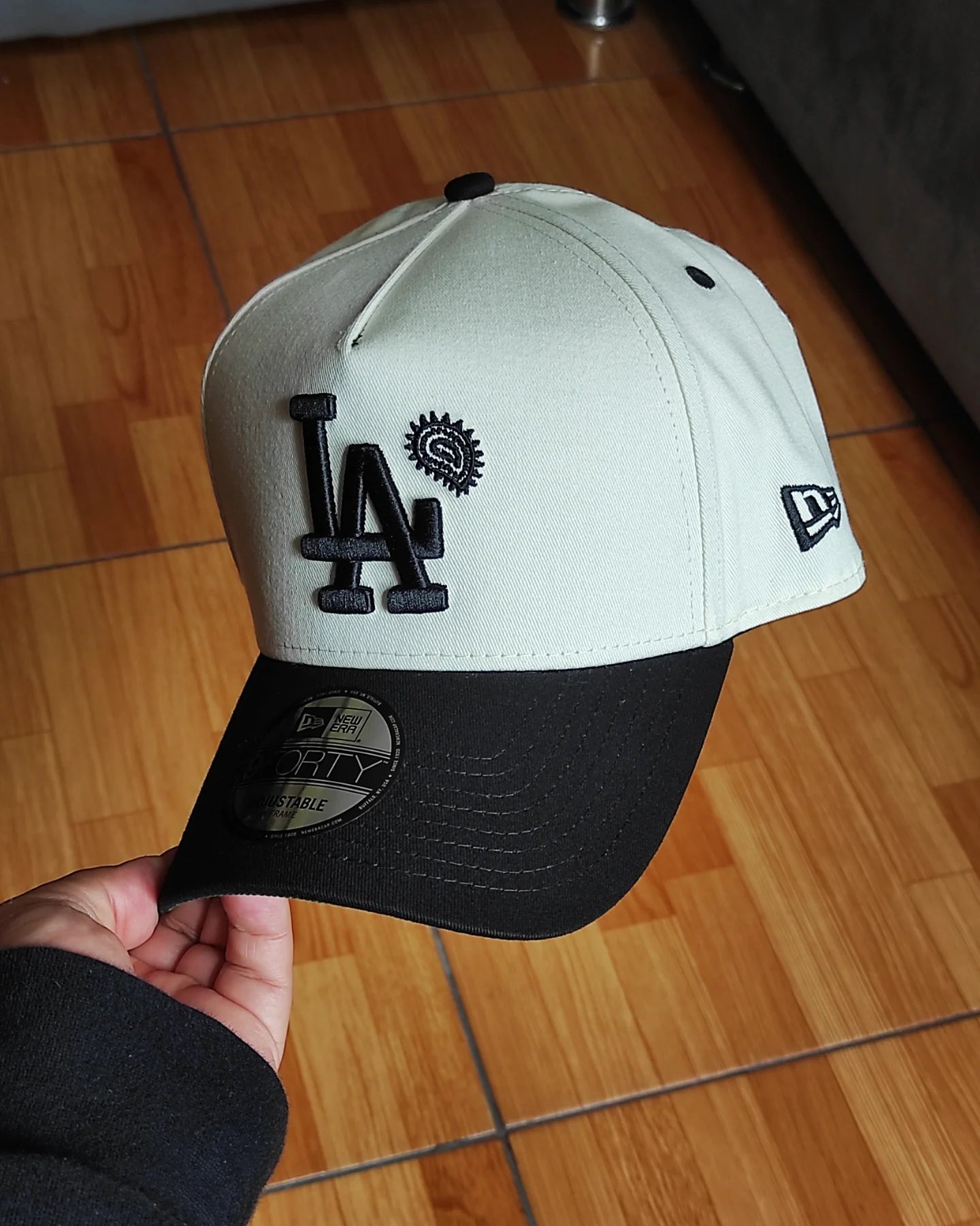 New Era Los Angeles Dodgers paisley two tone 9forty a-frame snapback