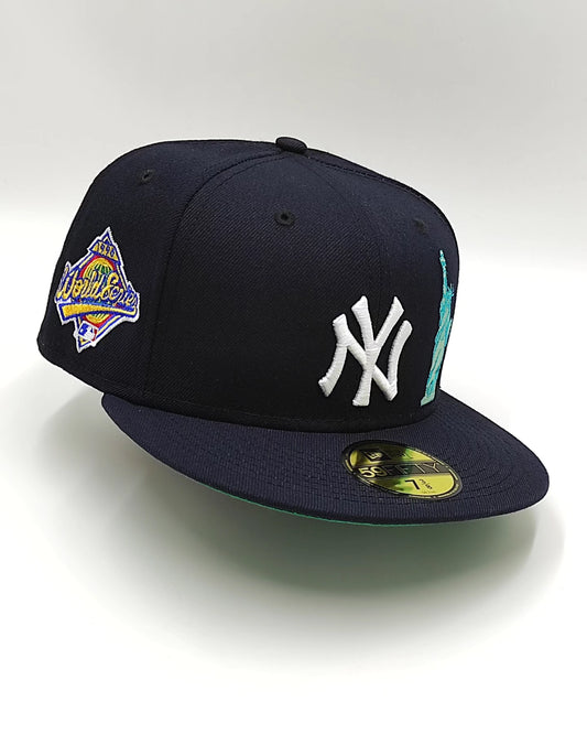New Era New York Yankees World Series 1999 Purple and Pink Edition 59Fifty  Fitted Cap