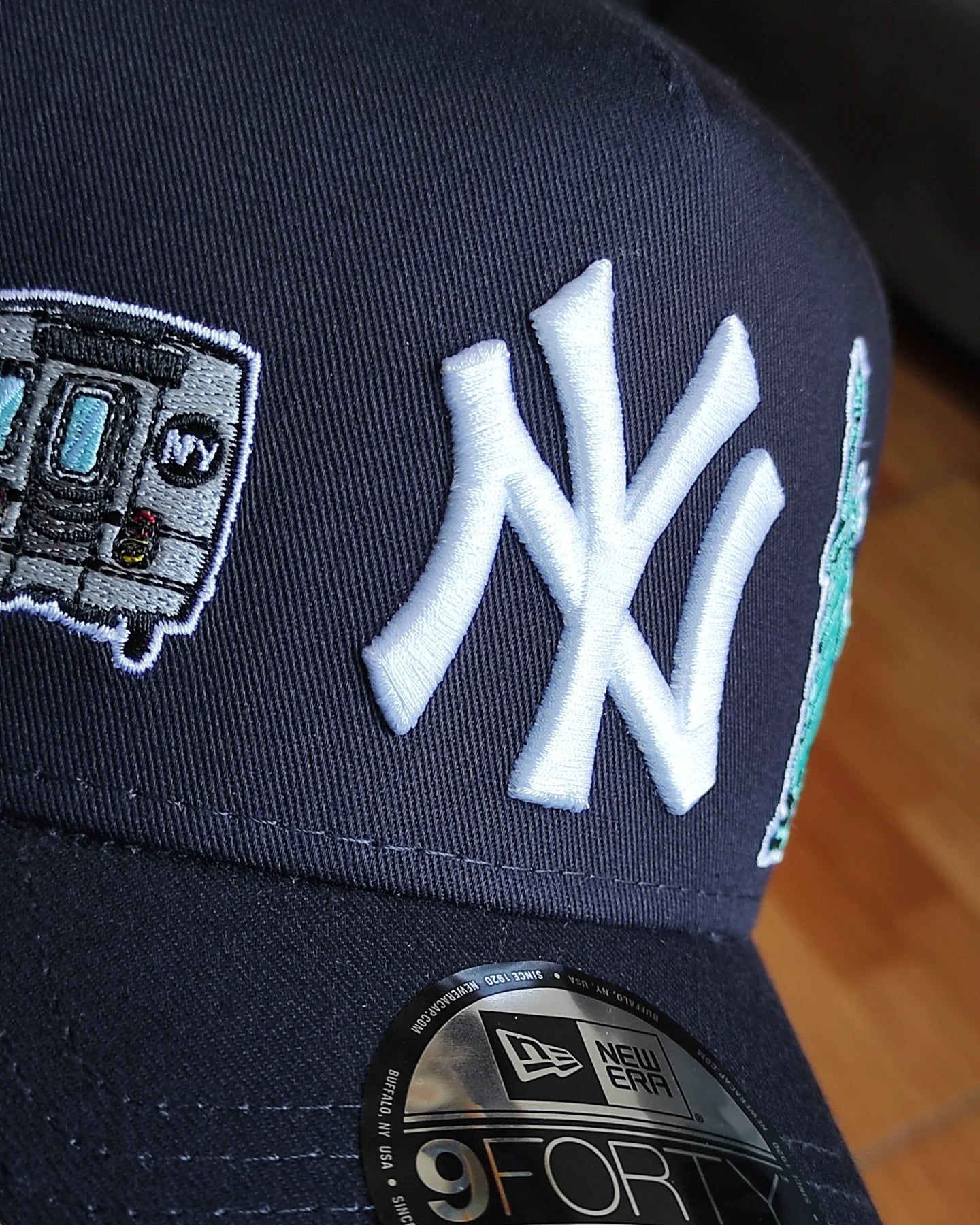 New Era New York Yankees city transt 🗽🚍 navy 9 forty A-FRAME