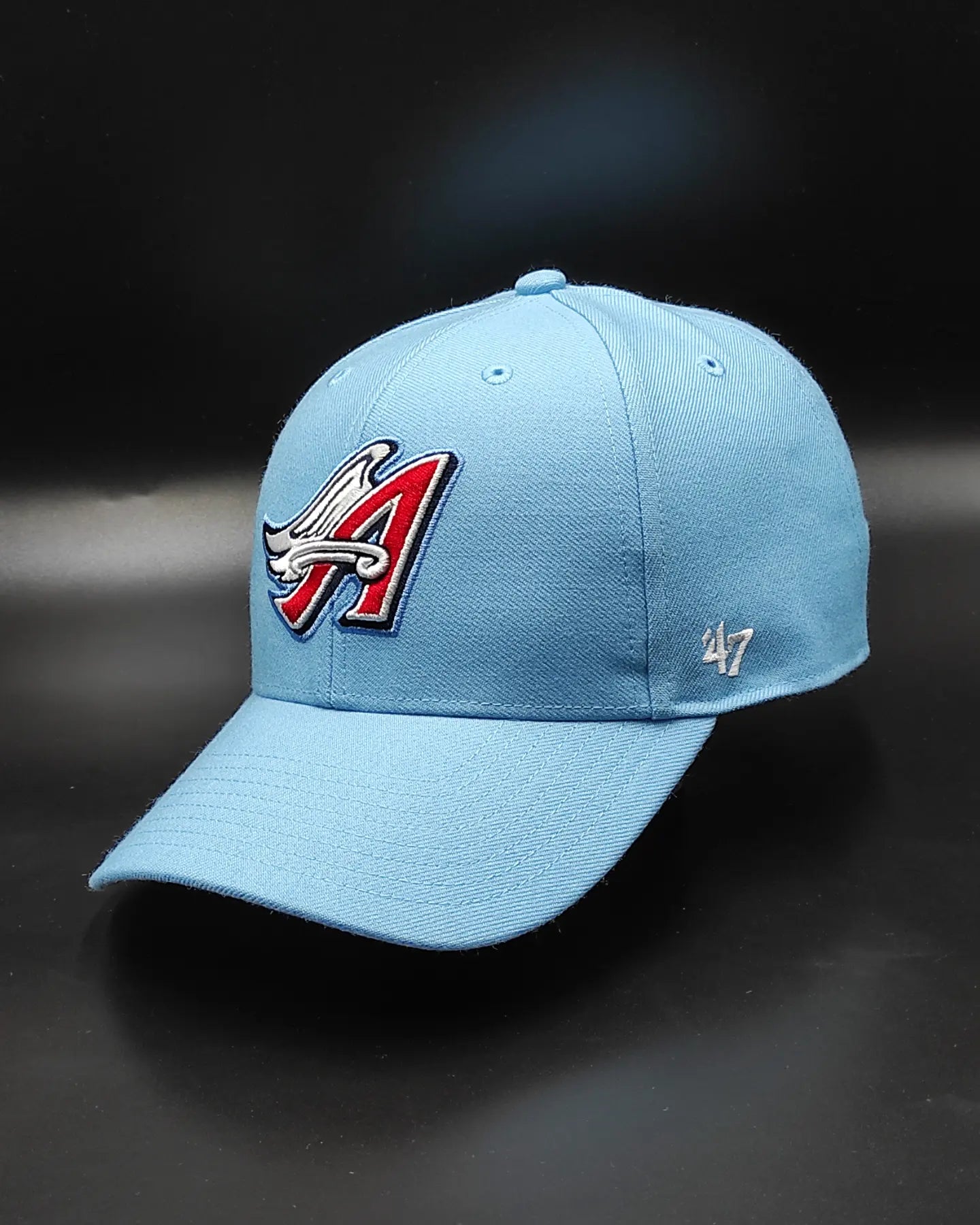 47brand Los Angeles Angels cooperstown columbia mvp snapback hat