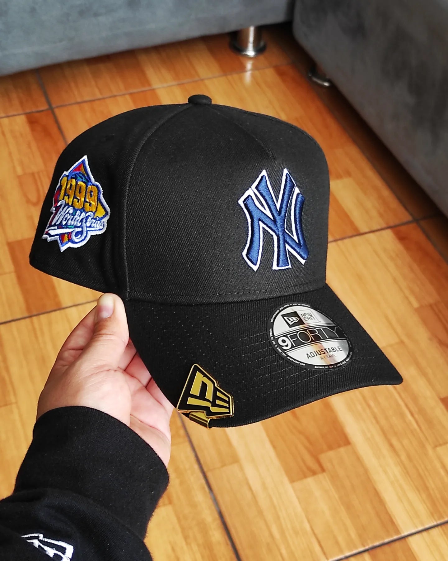 New Era A-FRAME New york yankees 1999 world series patch snapback hat