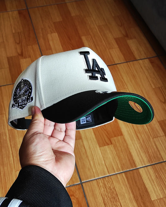 New Era Los Angeles Dodgers 60 Th aniversario Chrome black 9forty A-FRAME