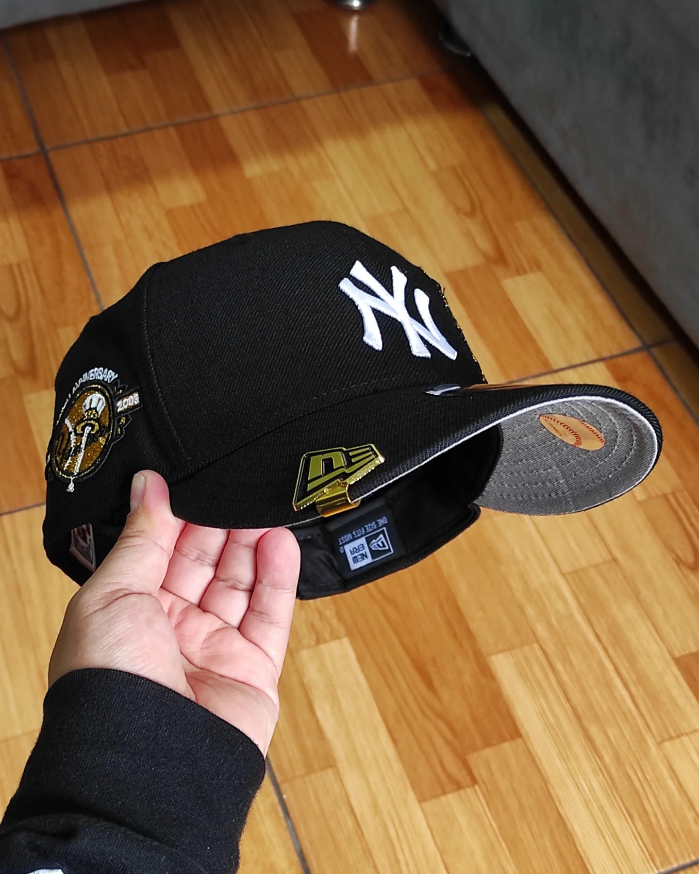 New Era New York Yankees 100th aniversario series colección Liberty 🗽 9 FIFTY Snapback - negro