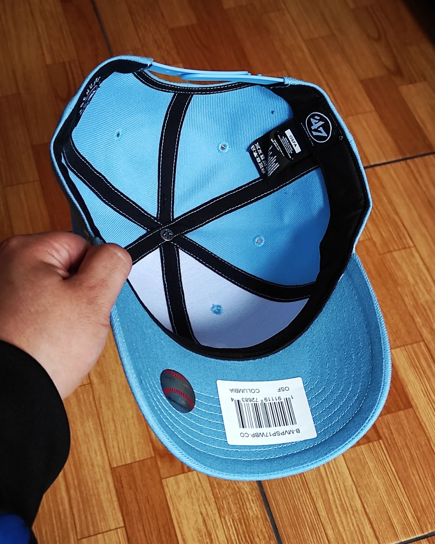 47brand New York Yankees sky blue mvp Snapback