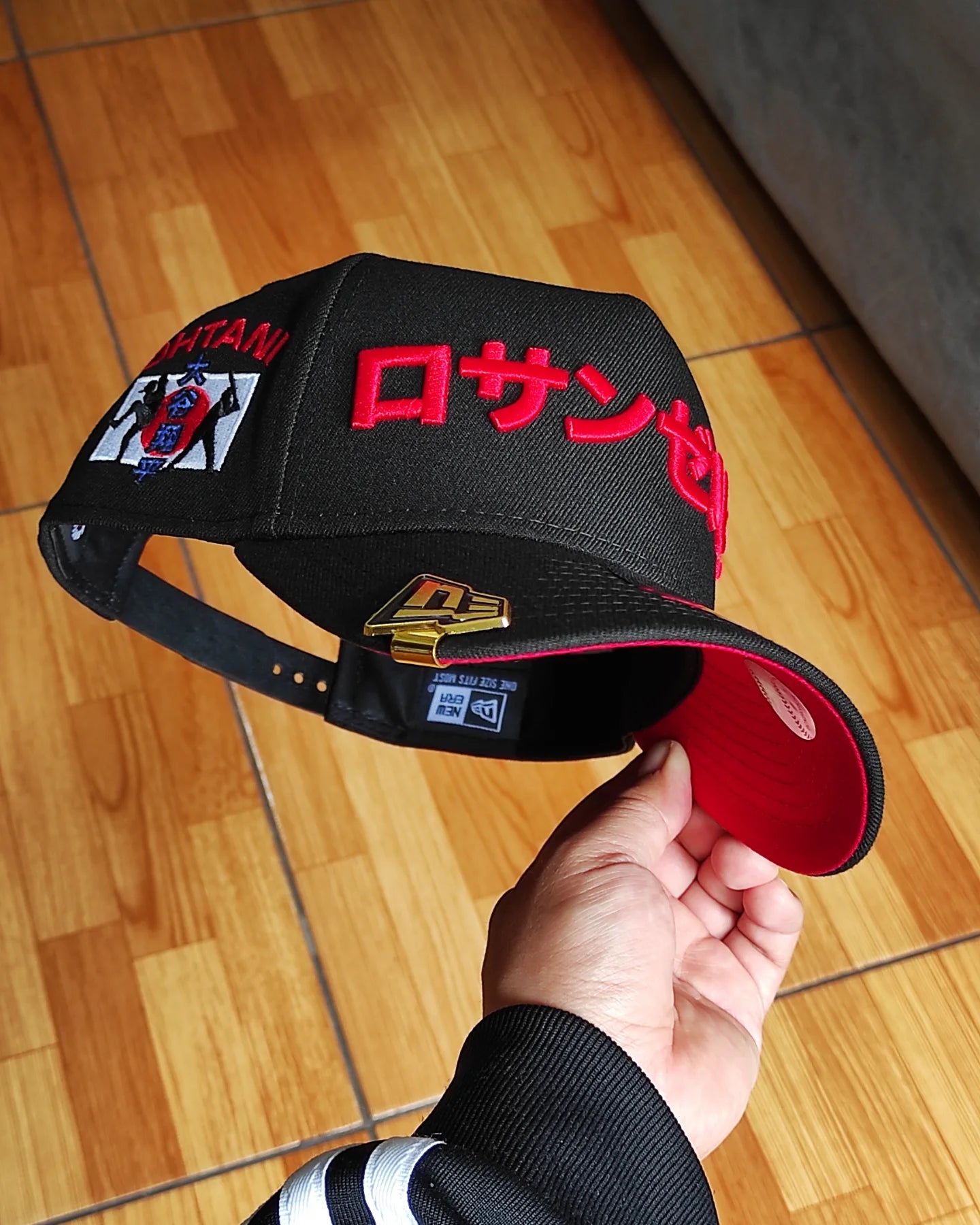 New Era Los Angeles Dodgers Shohei Ohtani Black Red Prime Edition 9Forty A Frame Snapback