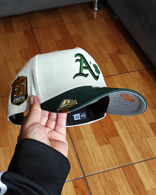 New Era Oakland Athletics 50th aniversario two tone 9FORTY A-FRAME