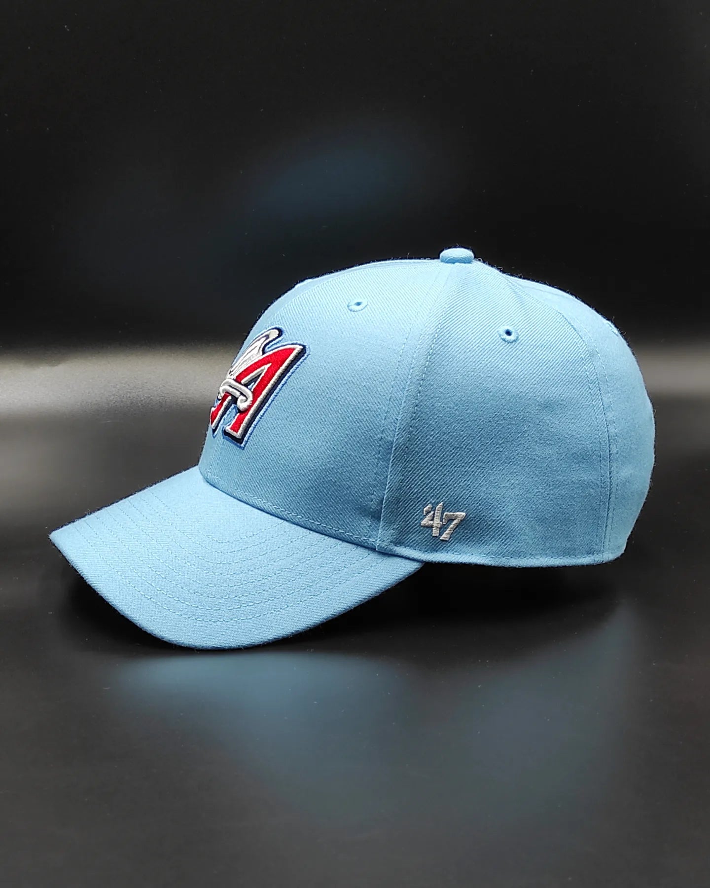 47brand Los Angeles Angels cooperstown columbia mvp snapback hat