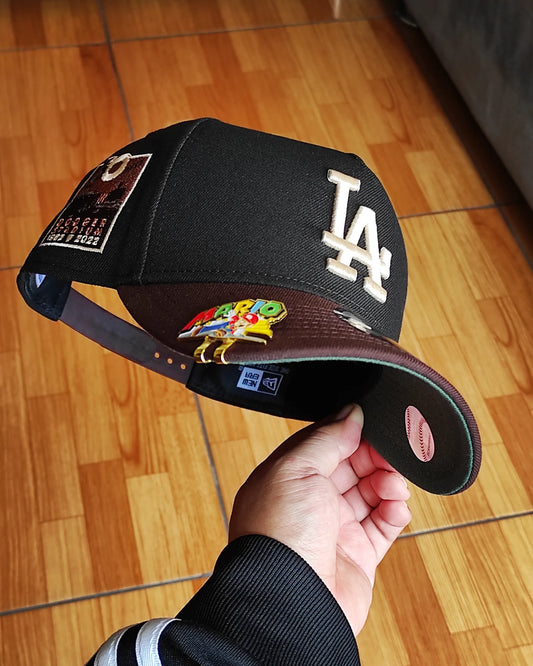 New Era Los Angeles Dodgers 60th aniversario two tone 9forty a-frame snapback