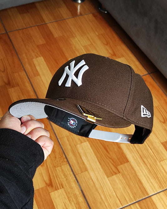 New Era New York Yankees marrón 9 FIFTY SNAPBACK