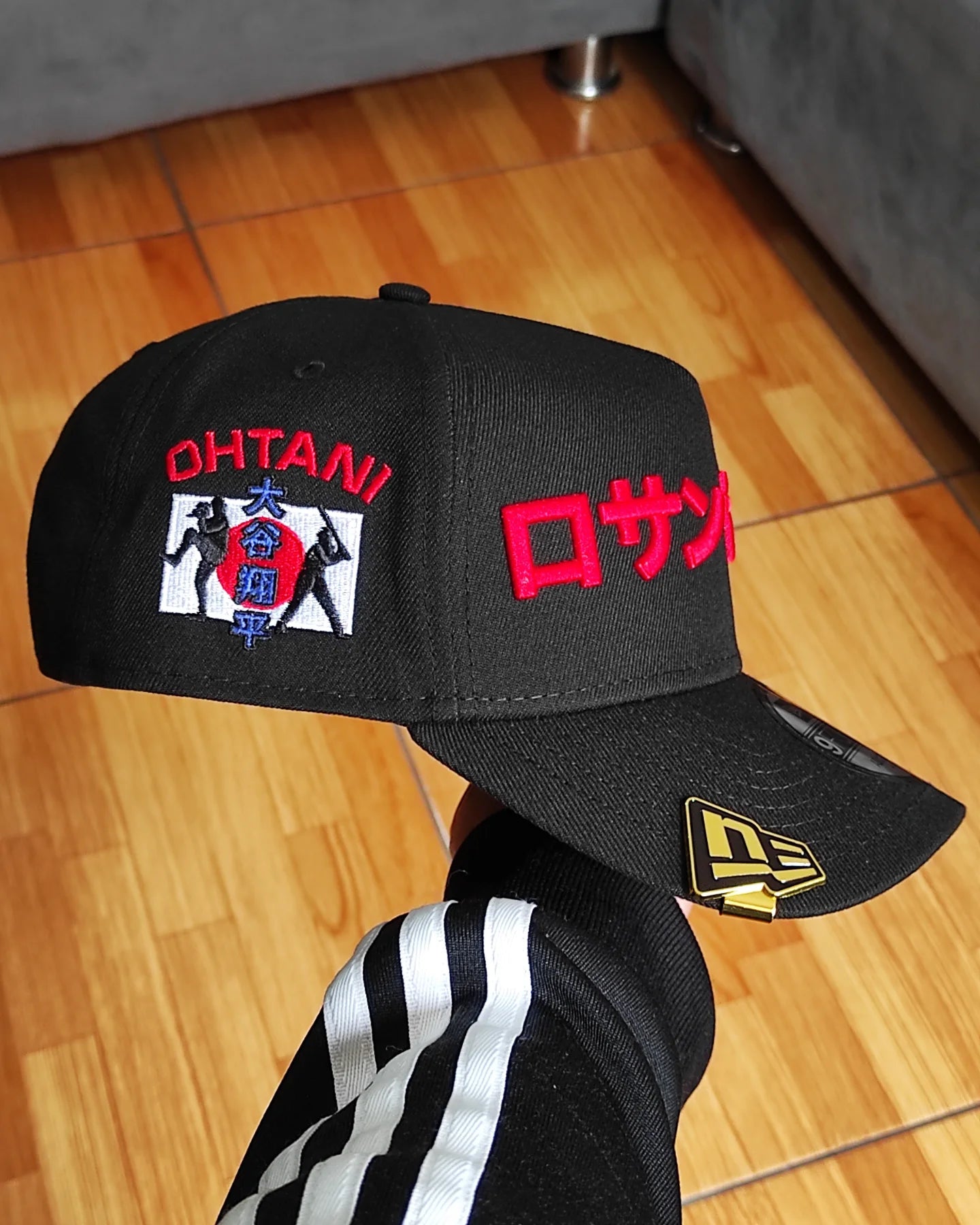 New Era Los Angeles Dodgers Shohei Ohtani Black Red Prime Edition 9Forty A Frame Snapback