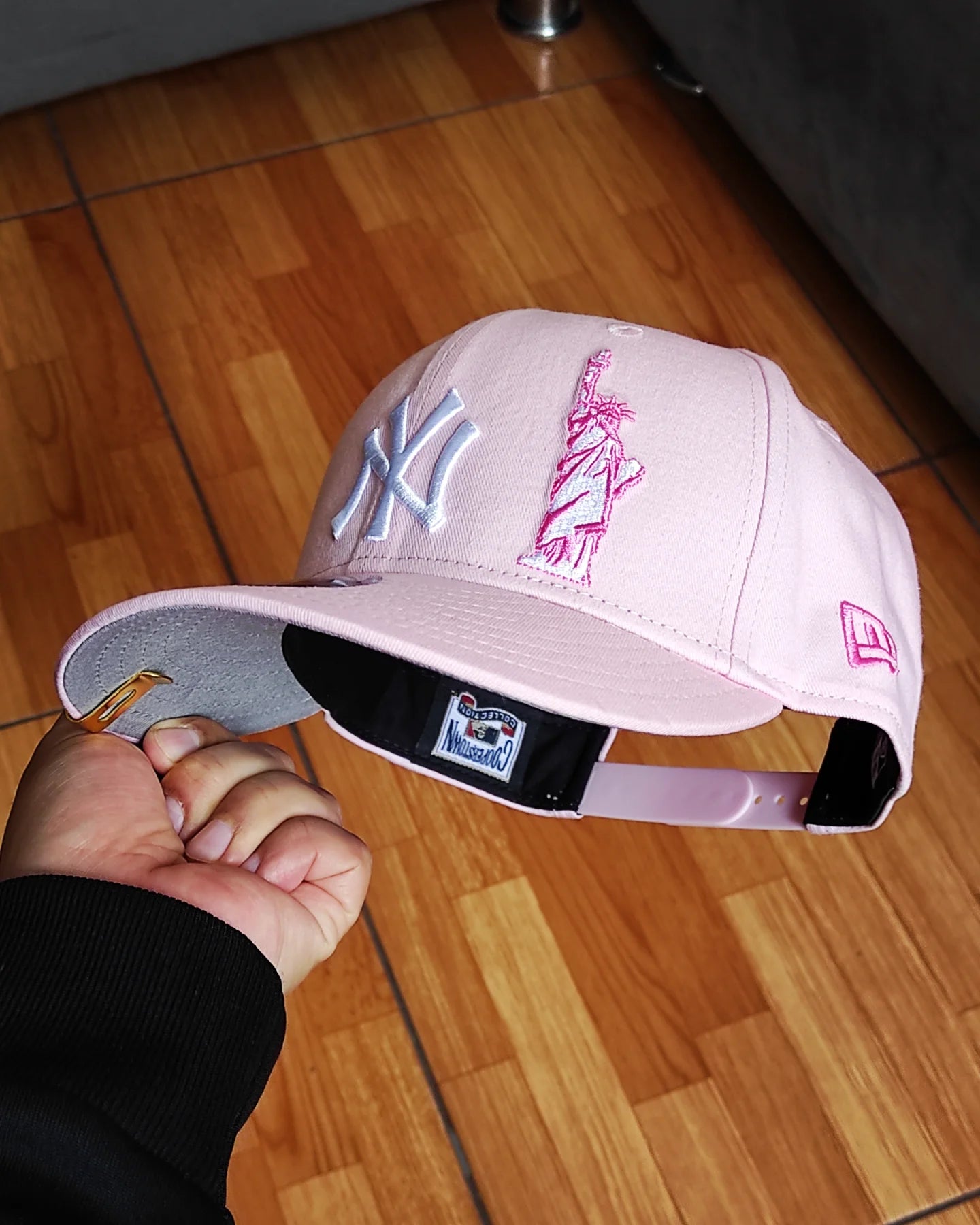 New Era New York Yankees 1999 world series colección Liberty 🗽 9 FIFTY Snapback - pink