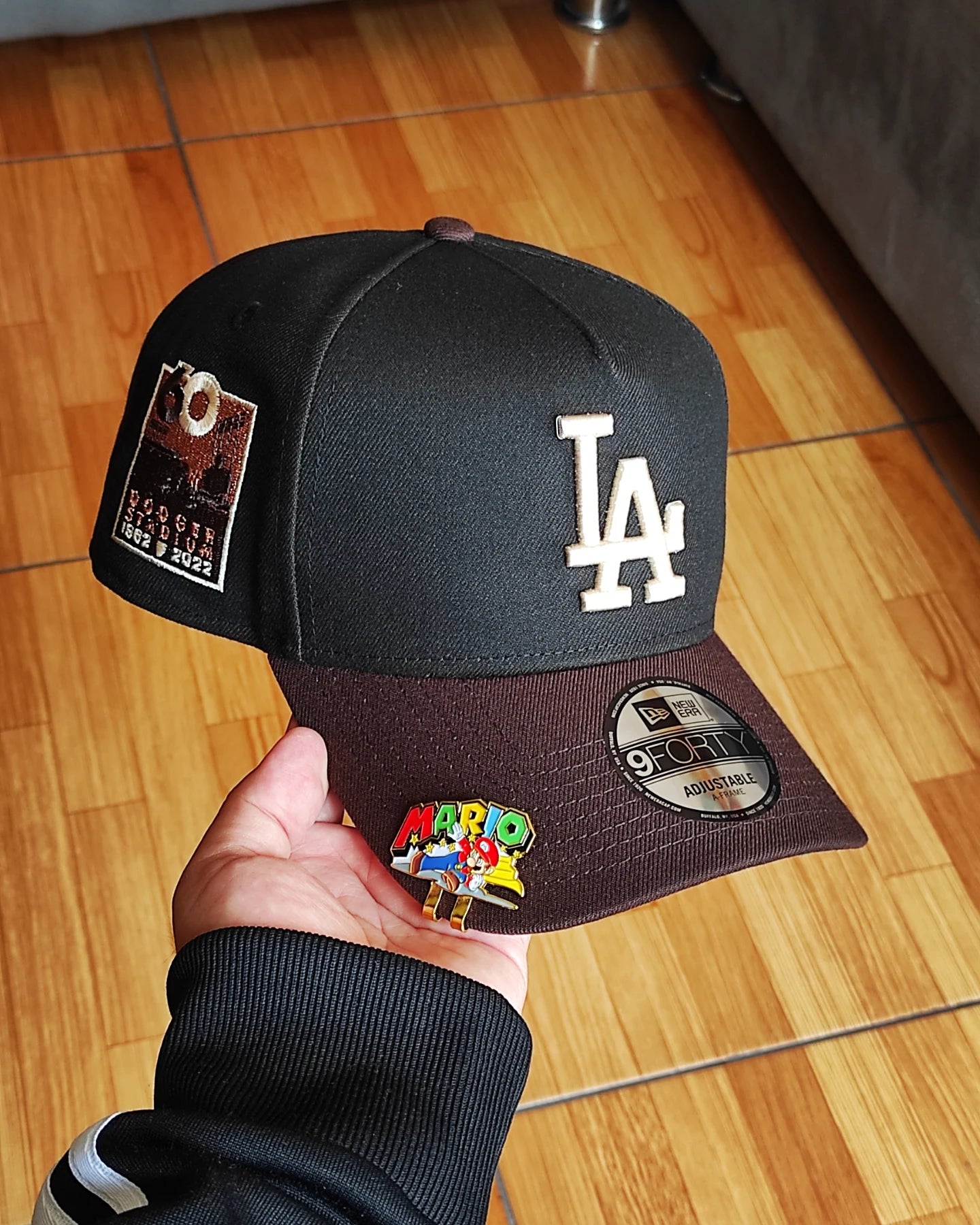 New Era Los Angeles Dodgers 60th aniversario two tone 9forty a-frame snapback