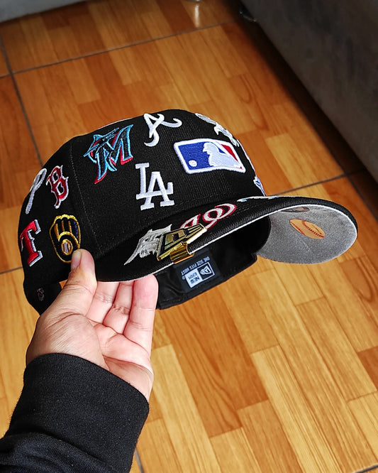 New Era All Over MLB black edition 9 FIFTY Snapback