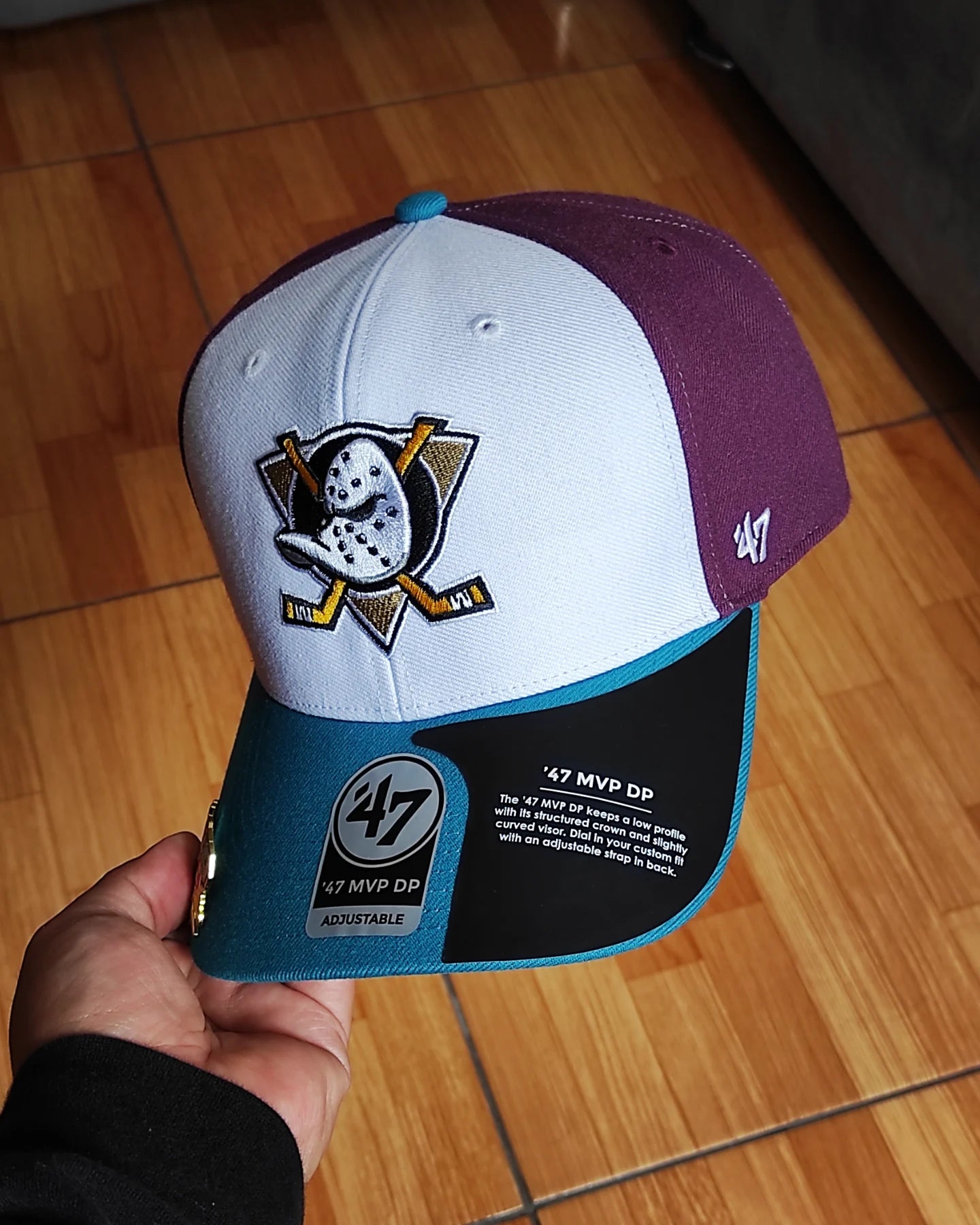 47BRAND Anaheim Ducks cold zone snapback