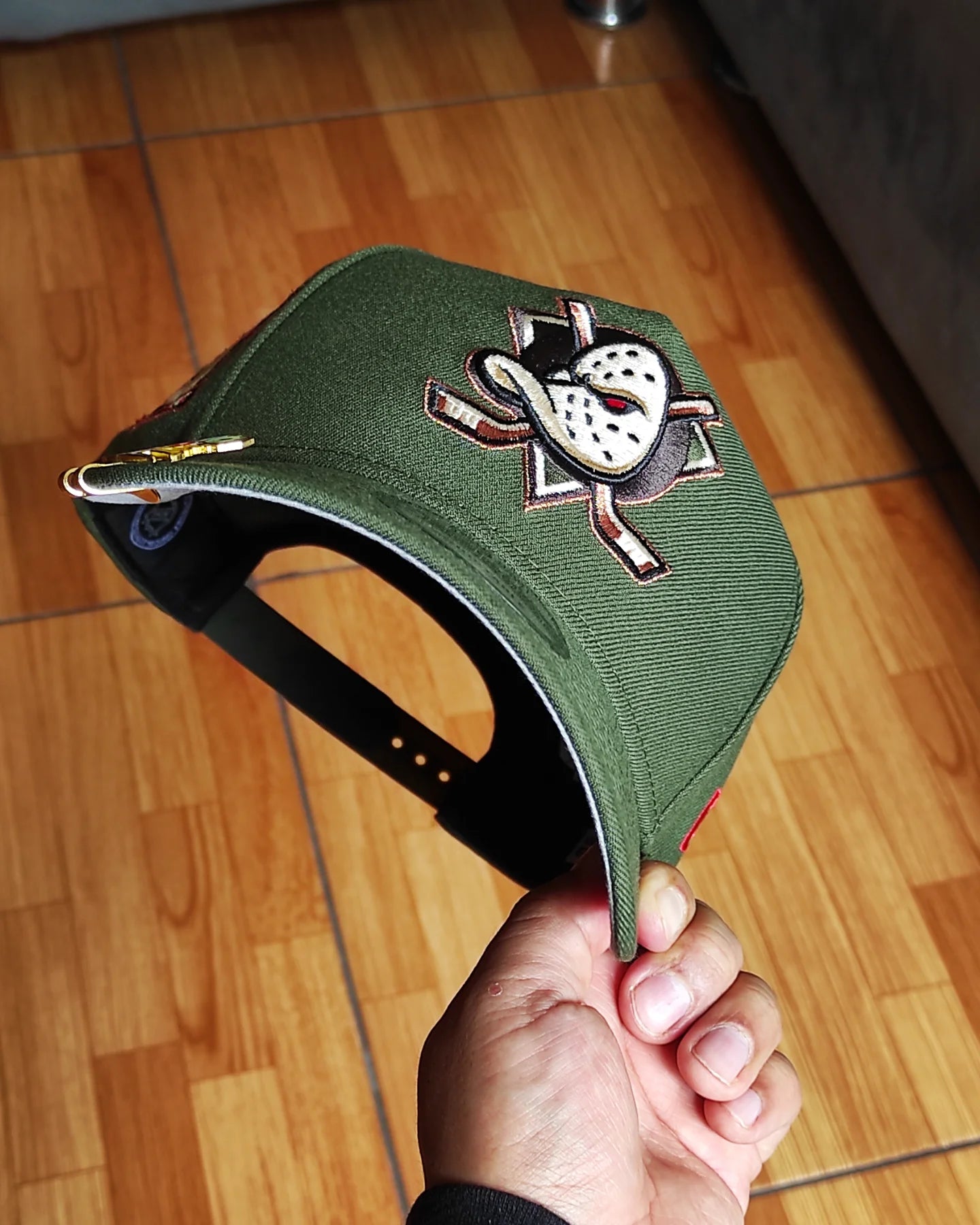 New Era Anaheim Ducks 30th Anniversary Horror Pack🔪  Green Edition 9Forty A Frame Snapback Hat