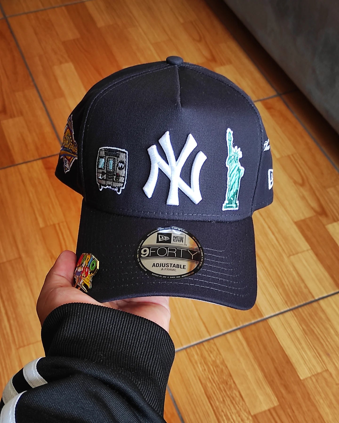 New Era New York Yankees city transt 🗽🚍 navy 9 forty A-FRAME